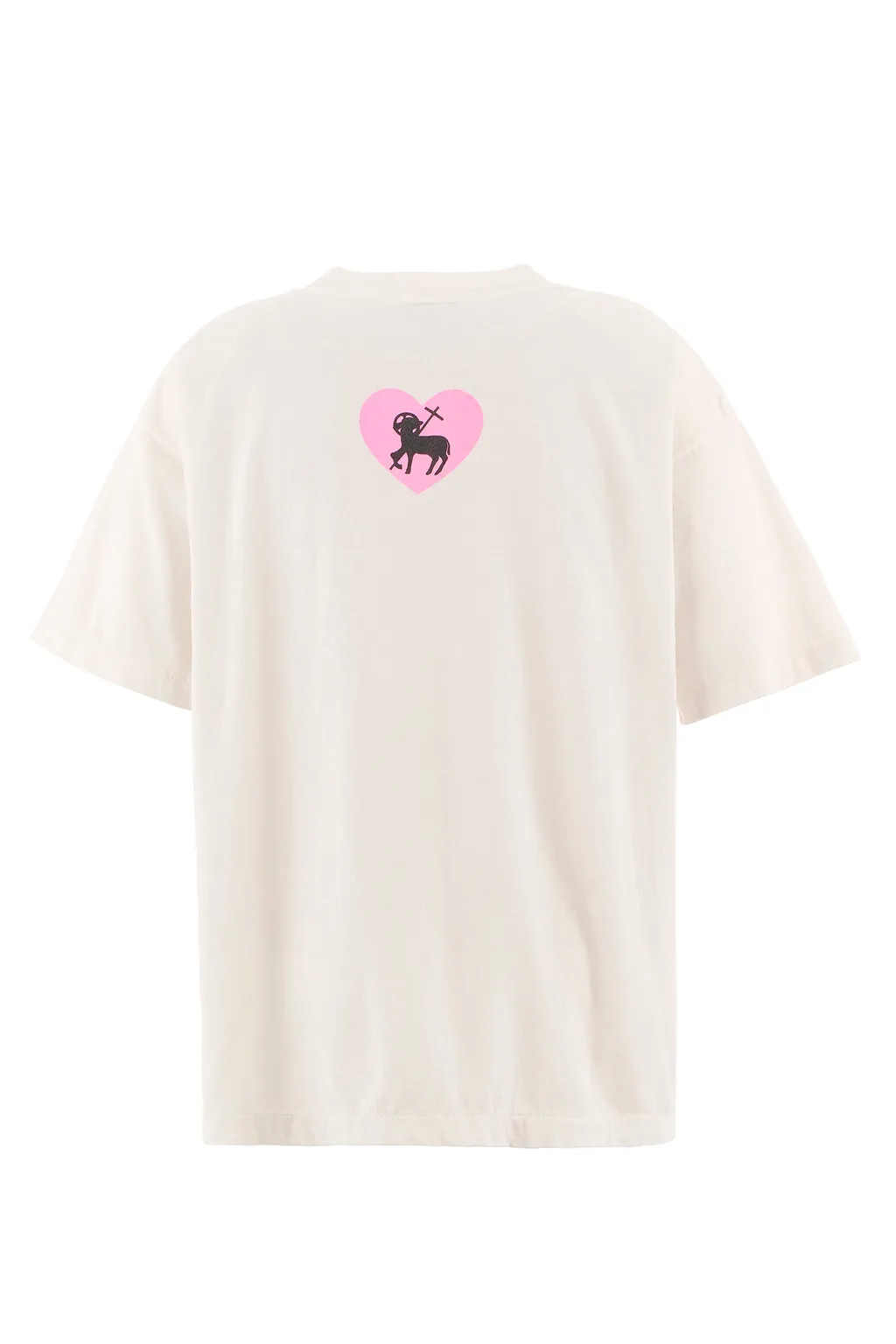 Ss Tee/Heart Saint / Wht