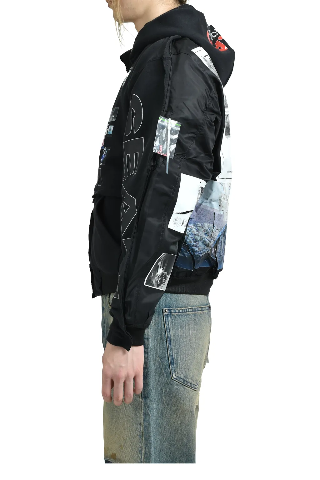 Pavlensky Retrospective - Bomber Jacket / Blk