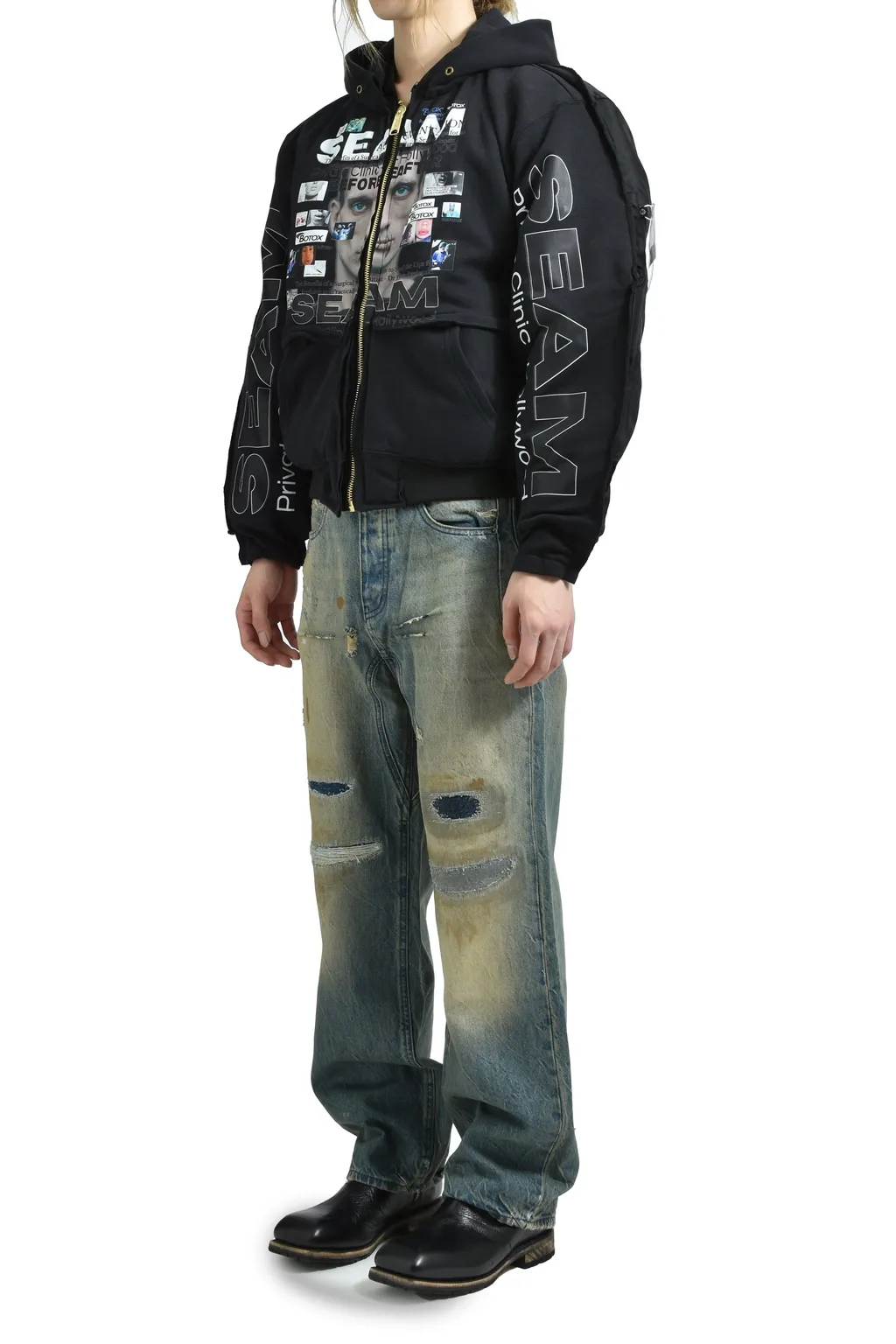 Pavlensky Retrospective - Bomber Jacket / Blk