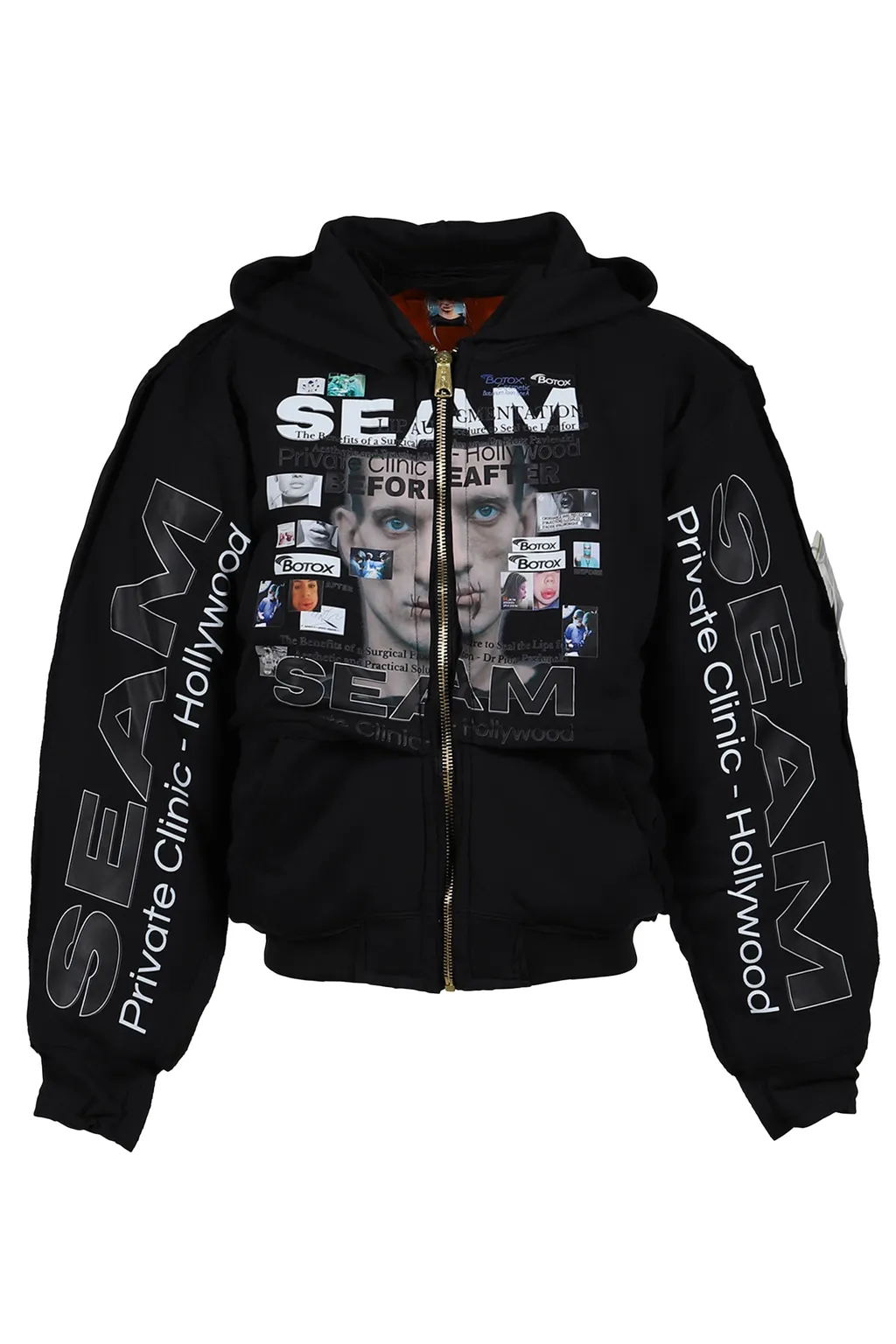 Pavlensky Retrospective - Bomber Jacket / Blk