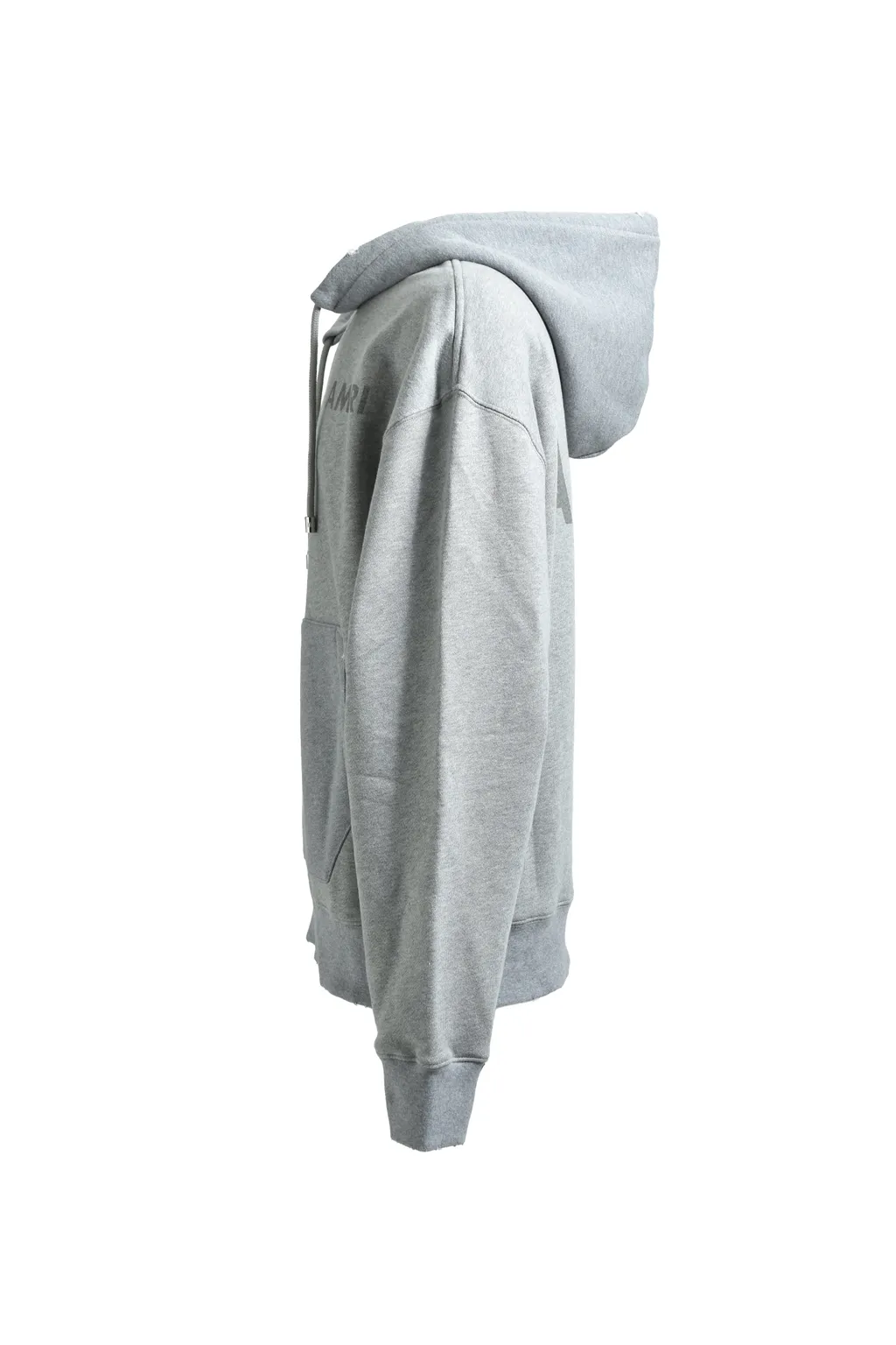 Amiri Stencil Oversized Hoodie / Gry