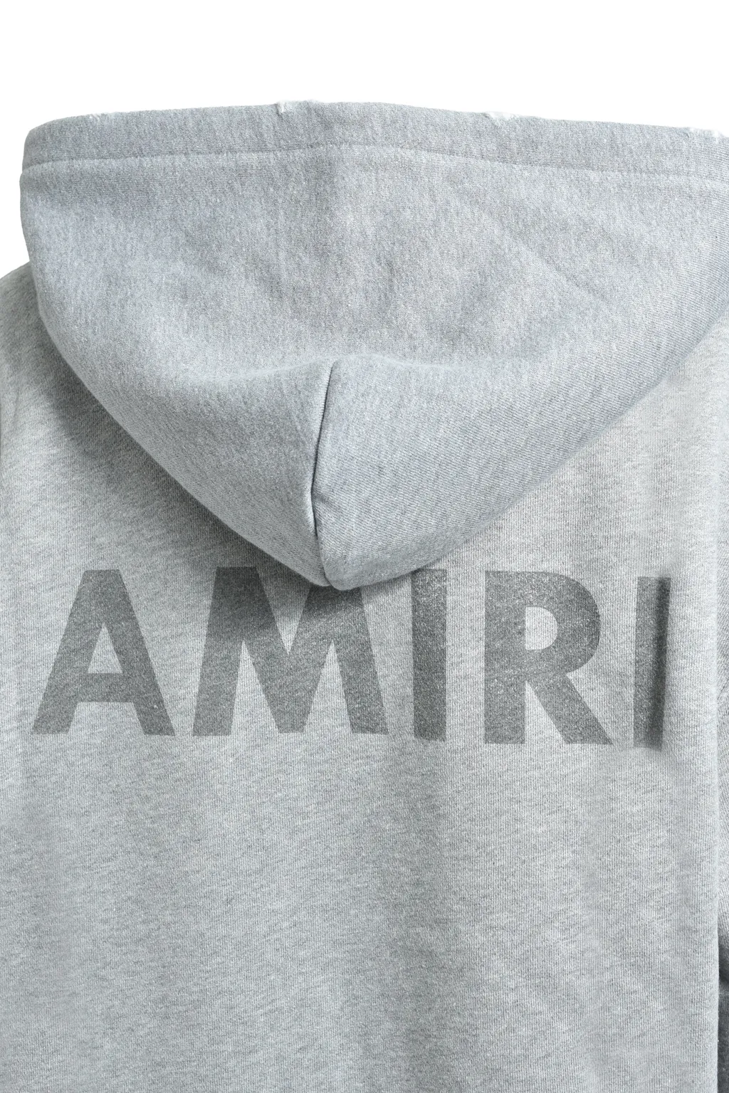 Amiri Stencil Oversized Hoodie / Gry