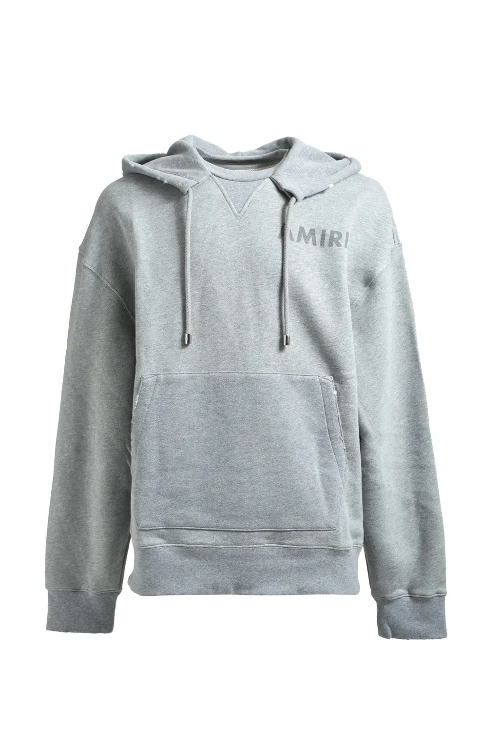 Amiri Stencil Oversized Hoodie / Gry