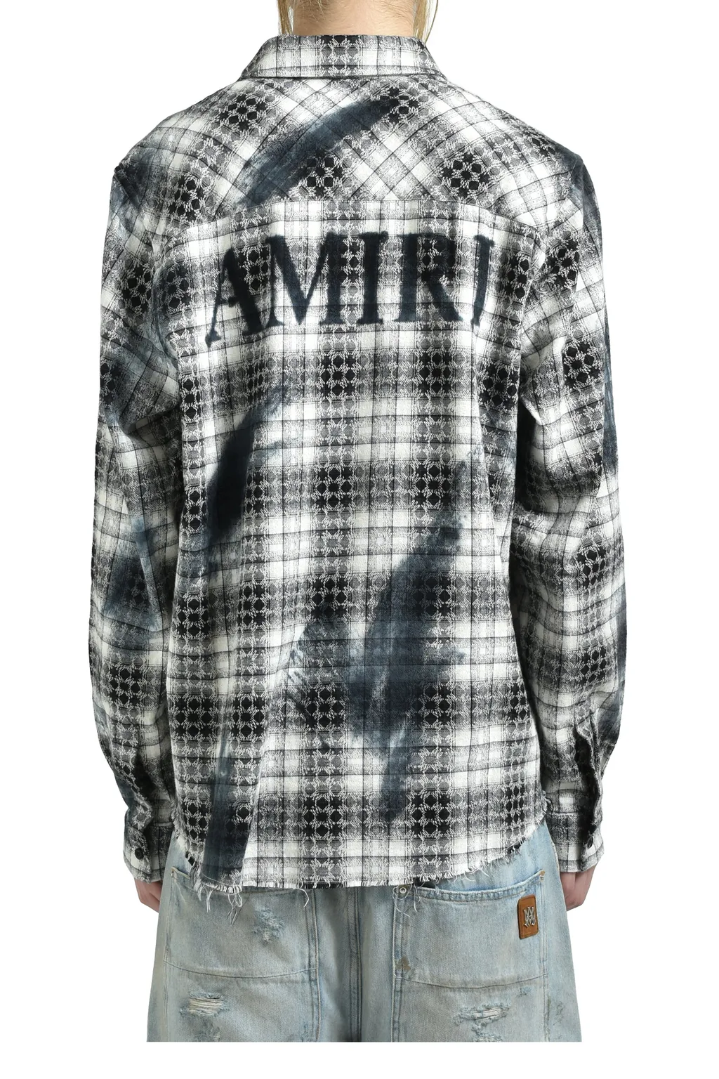 Ma Quad Bleach Flannel / Black
