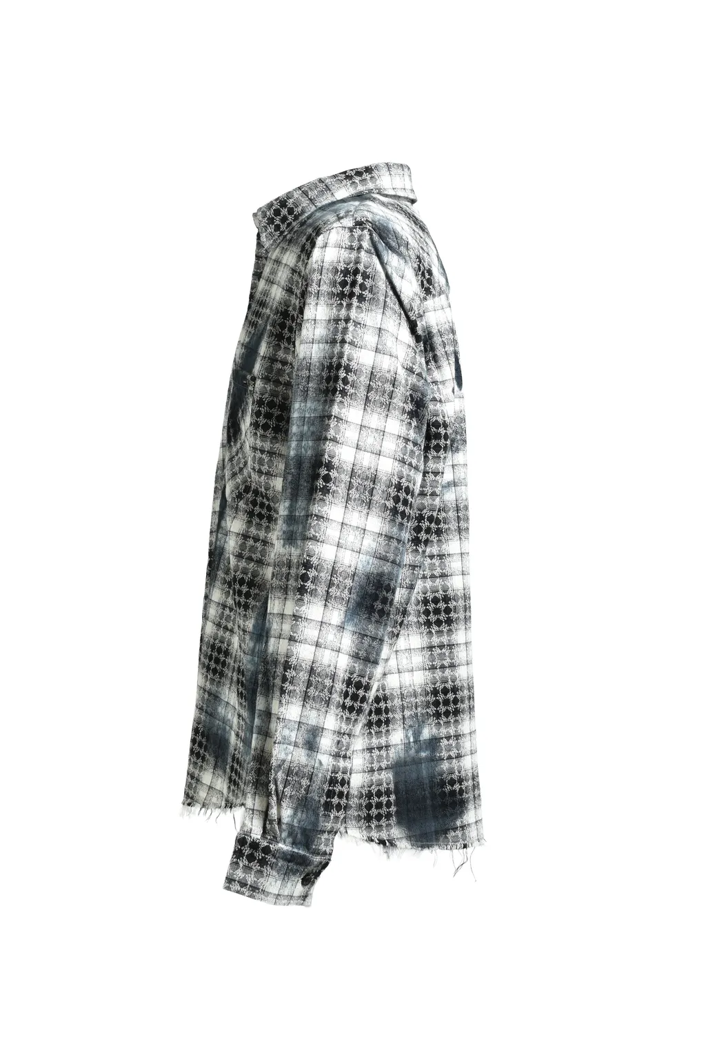 Ma Quad Bleach Flannel / Black