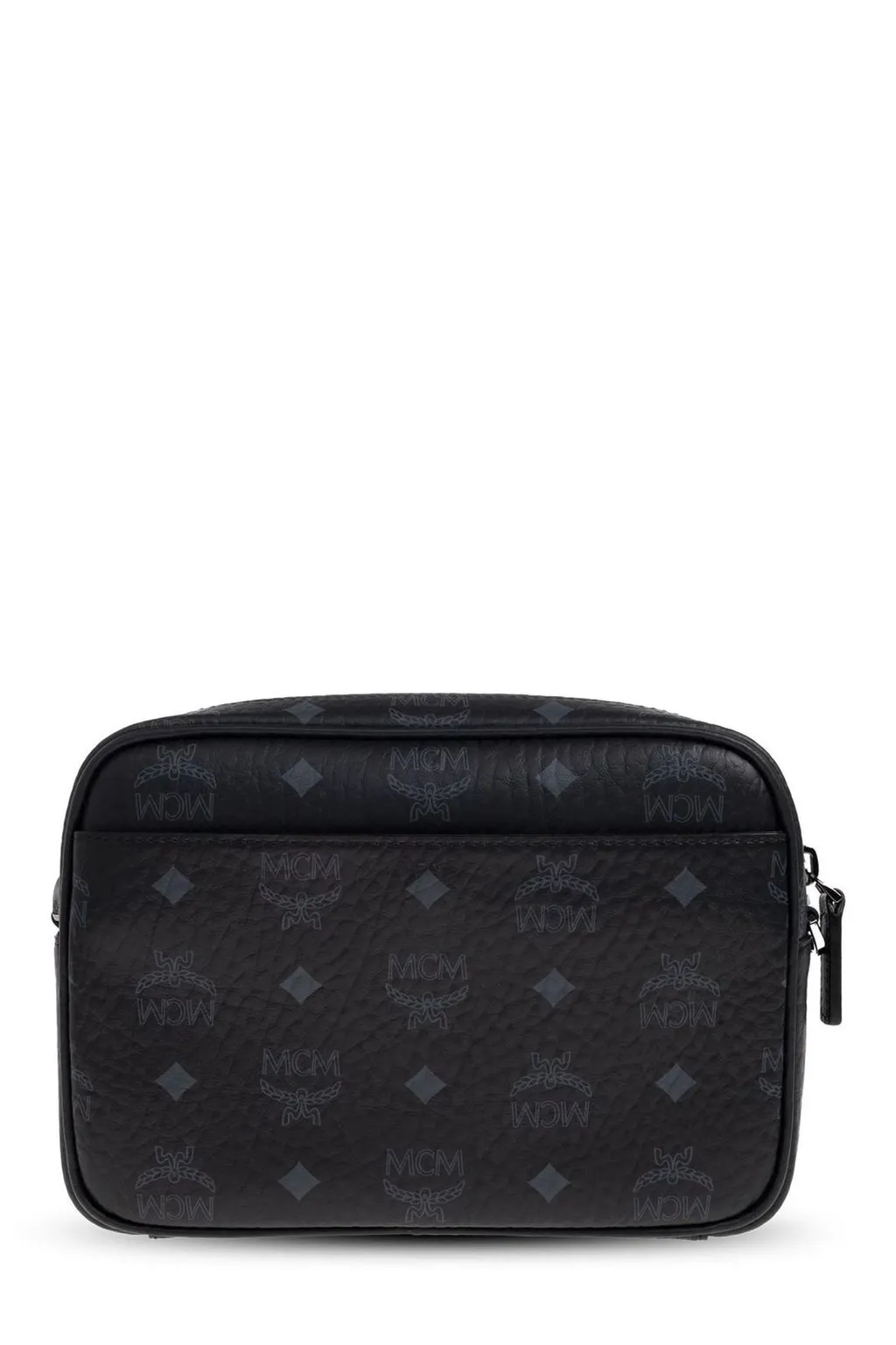 Mcm Logo Printed Shoulder Bag