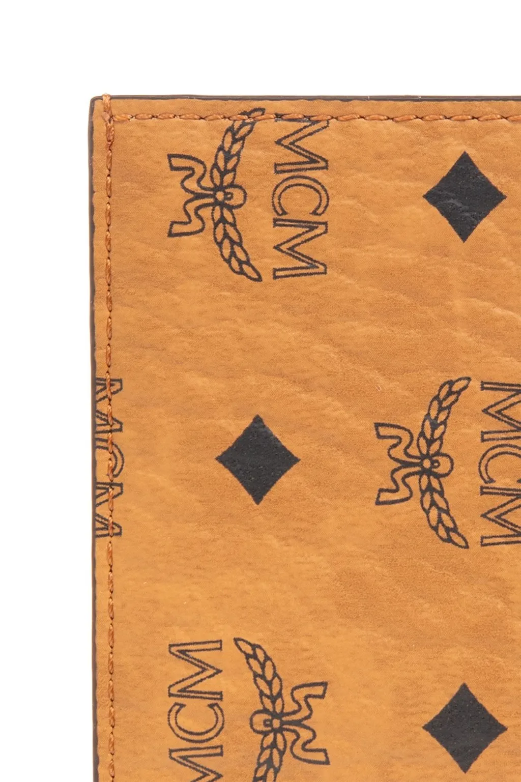 Mcm All-Over Logo Printed Cardholder