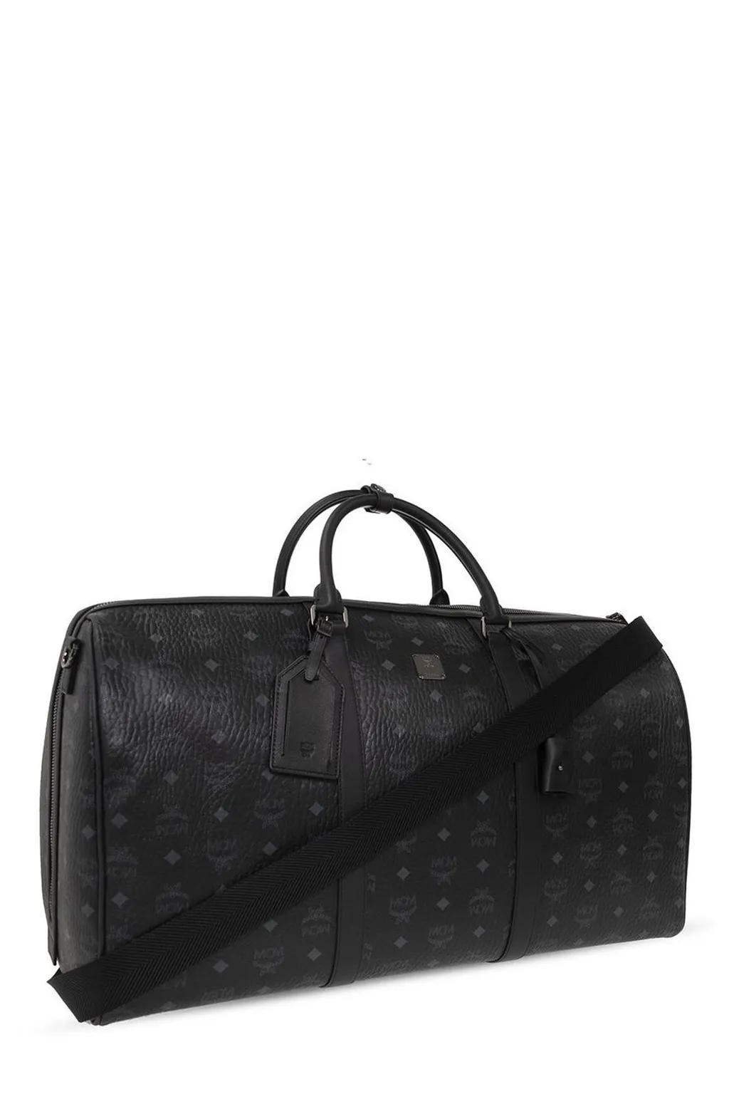 Mcm Ottomar Logo Patterned Weekender Duffel Bag