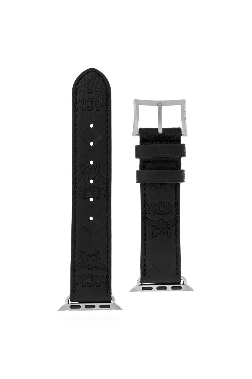 Mcm Embossed Monogram Apple Watch Band