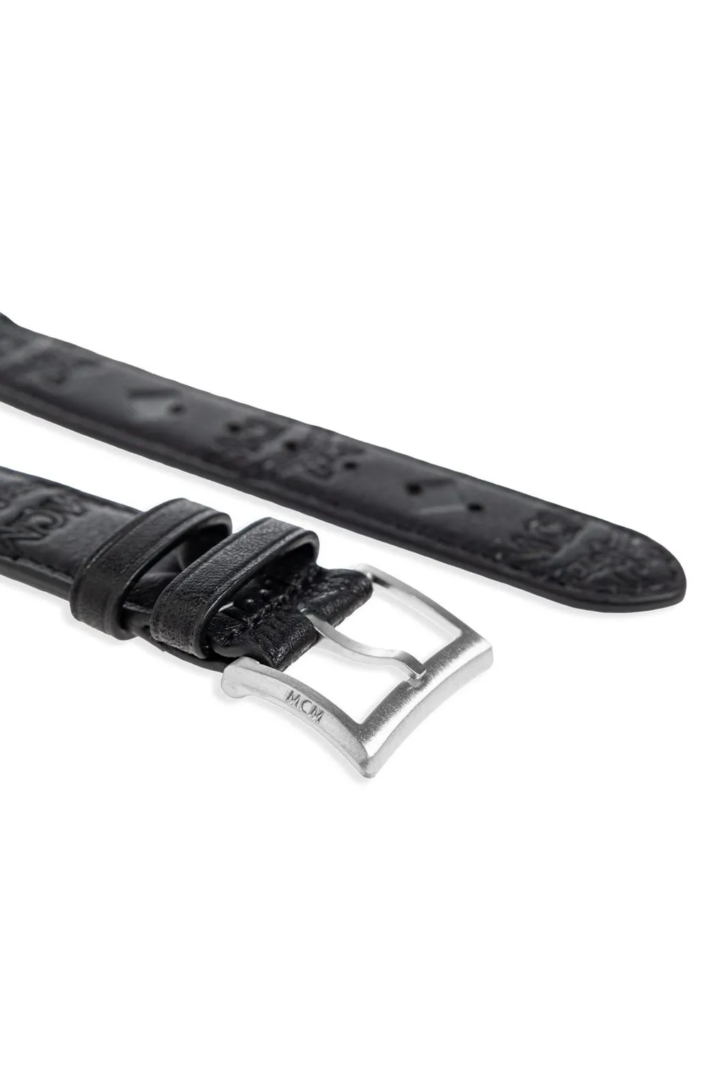 Mcm Embossed Monogram Apple Watch Band