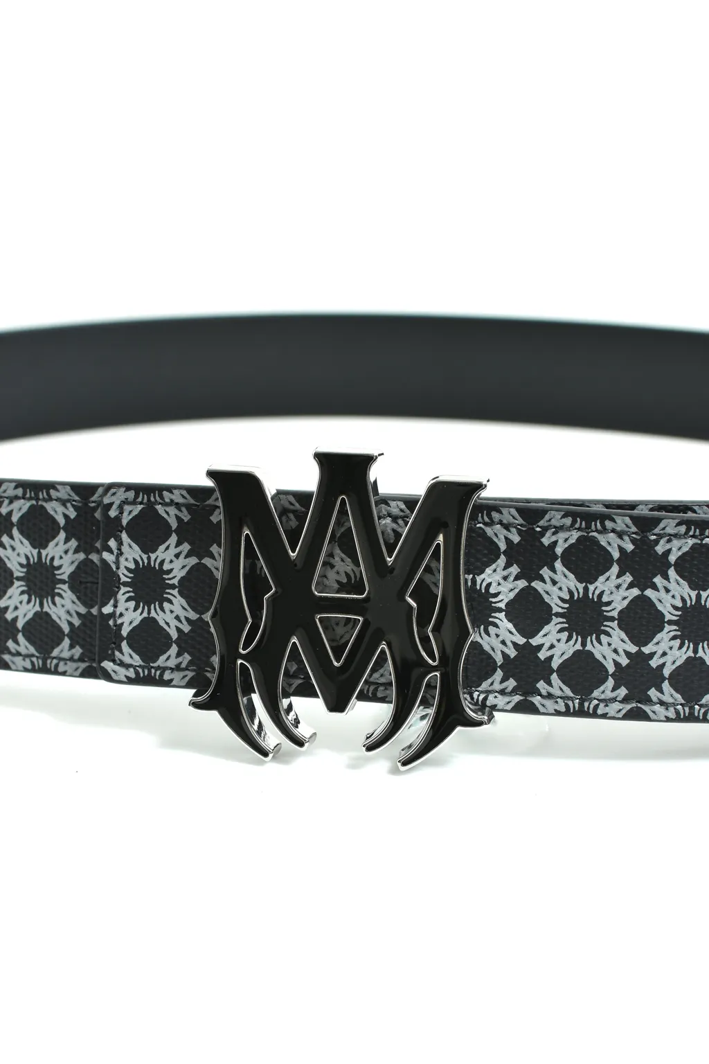 Ma Quad 4Cm Enamel Belt / Black