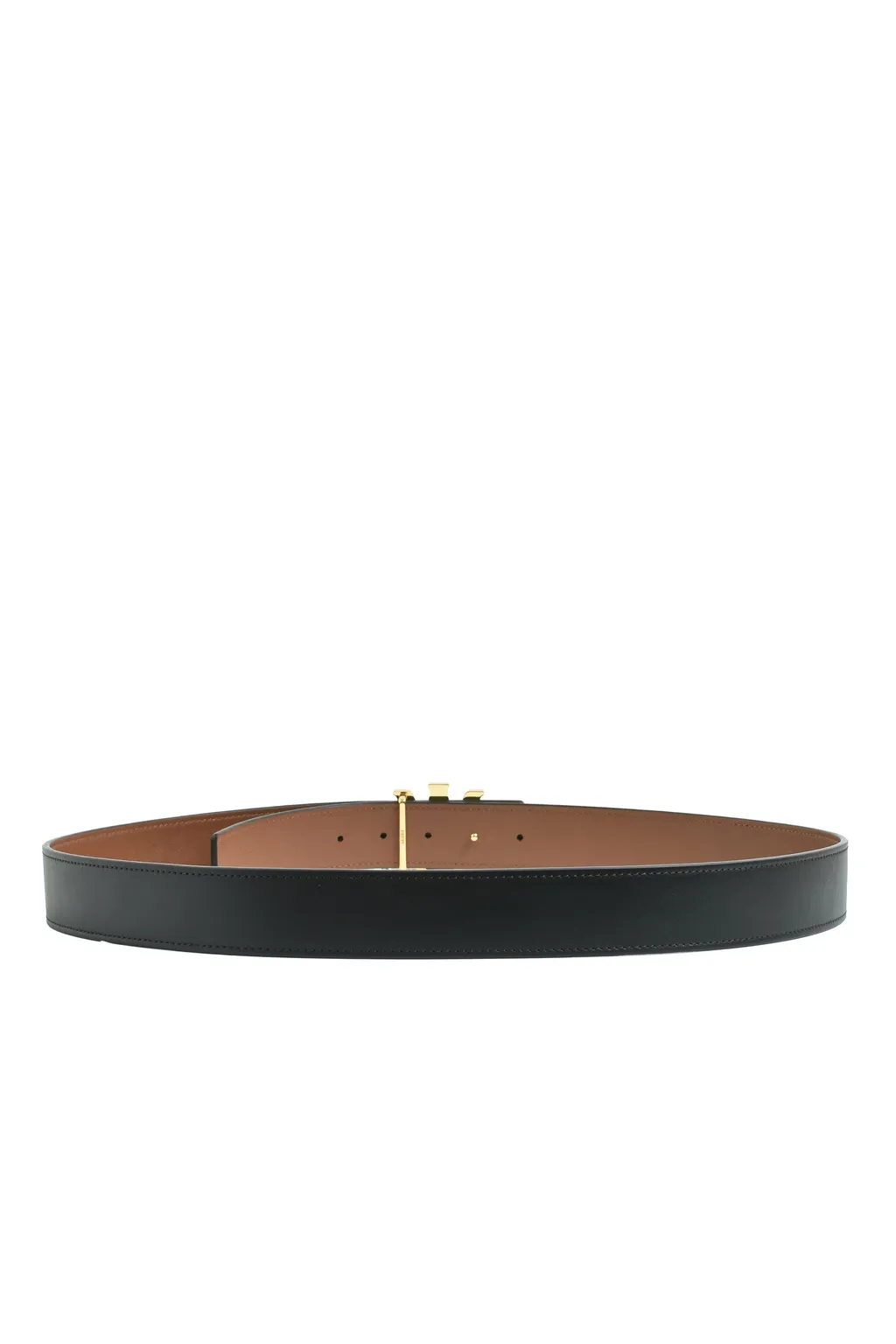 Ma 4Cm Enamel Belt / Black Brw