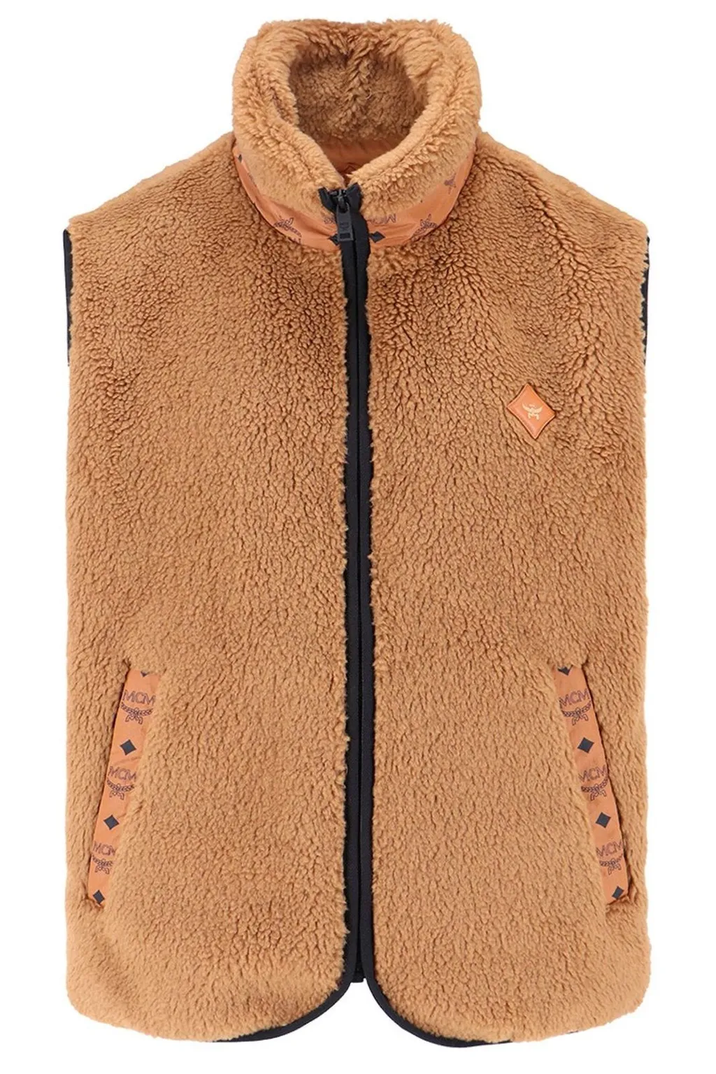 Mcm Logo Patch Jacket
