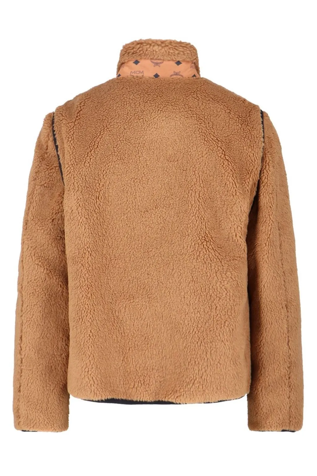 Mcm Logo Patch Jacket