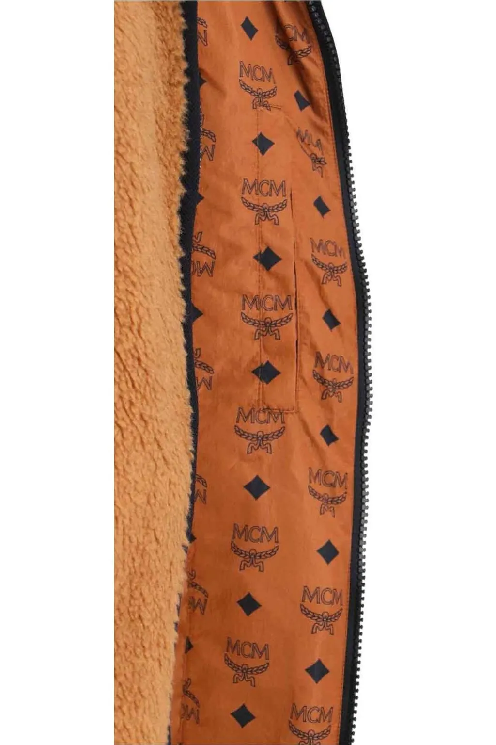 Mcm Logo Patch Jacket