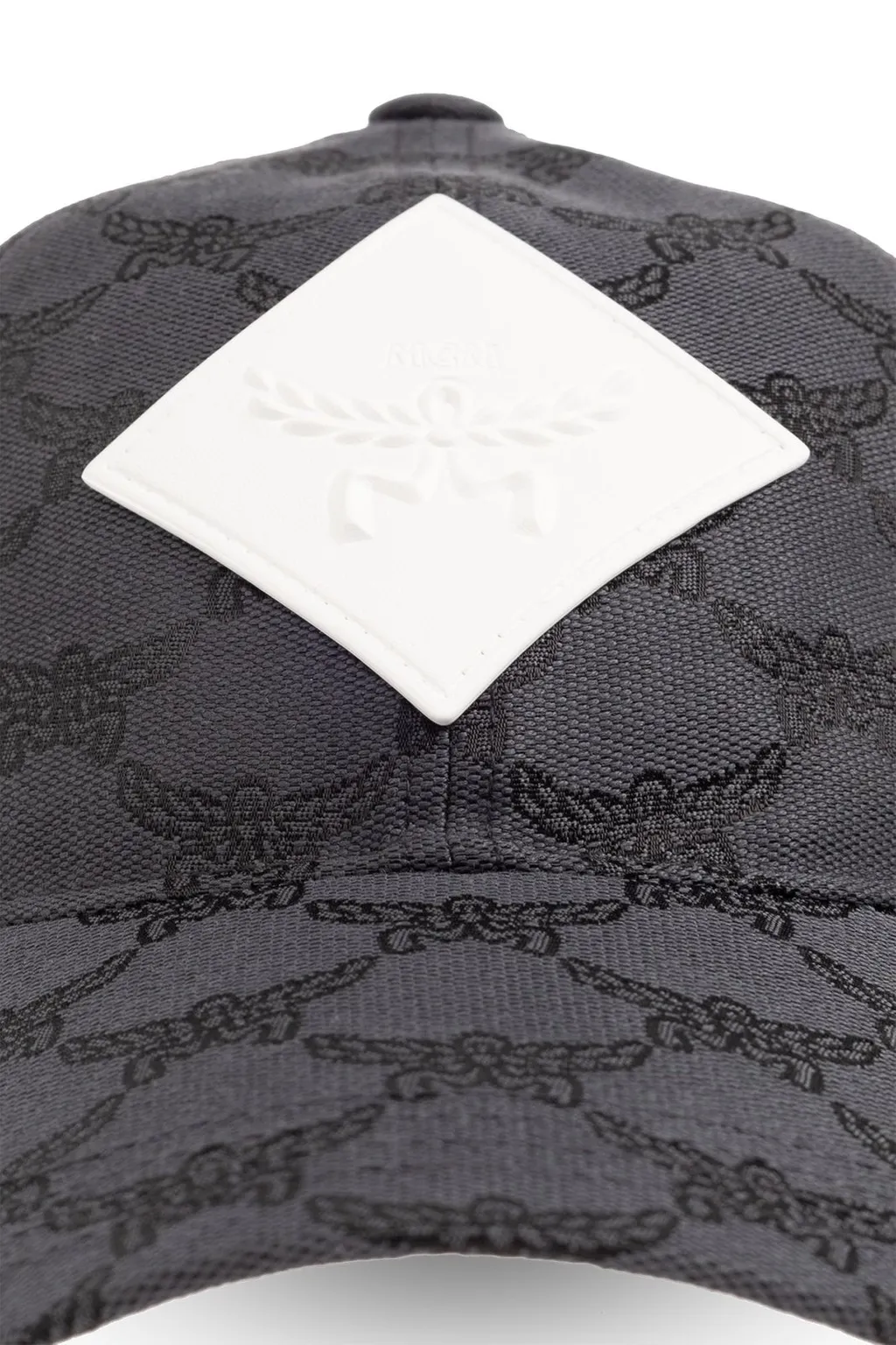 Mcm Logo Patch Baseball Cap
