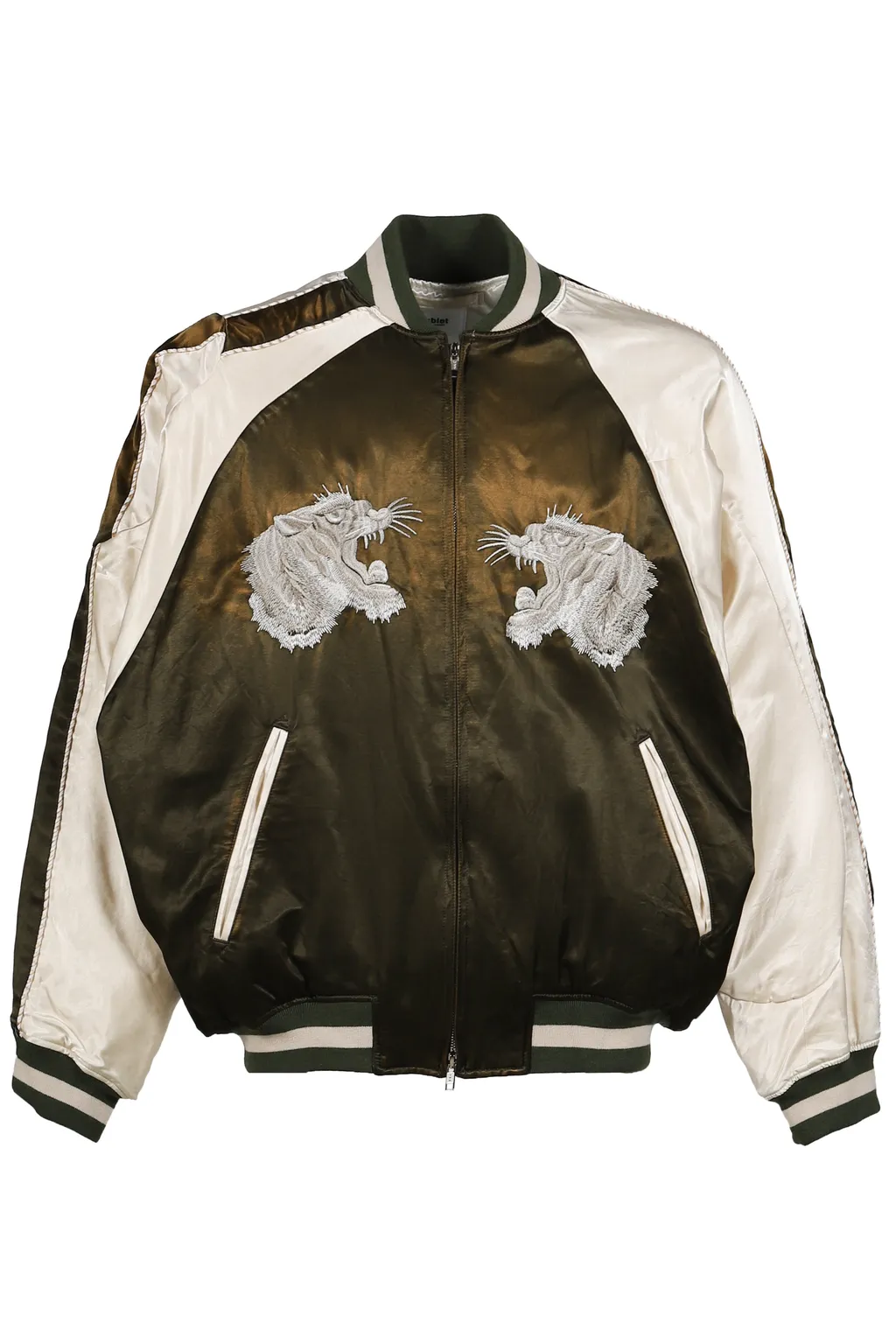 Distorted Cutting Souvenior Jacket / Kha