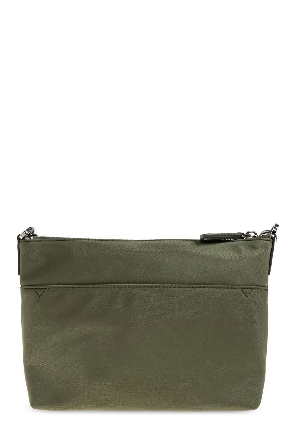 Mcm Jacquard Zipped Shoulder Bag