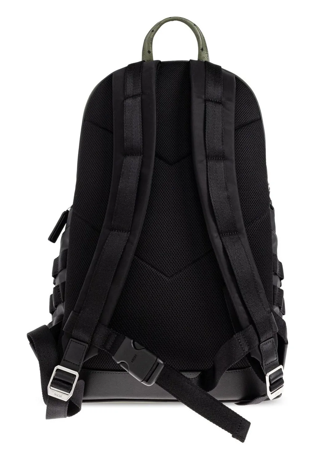 Mcm Logo Patch Backpack