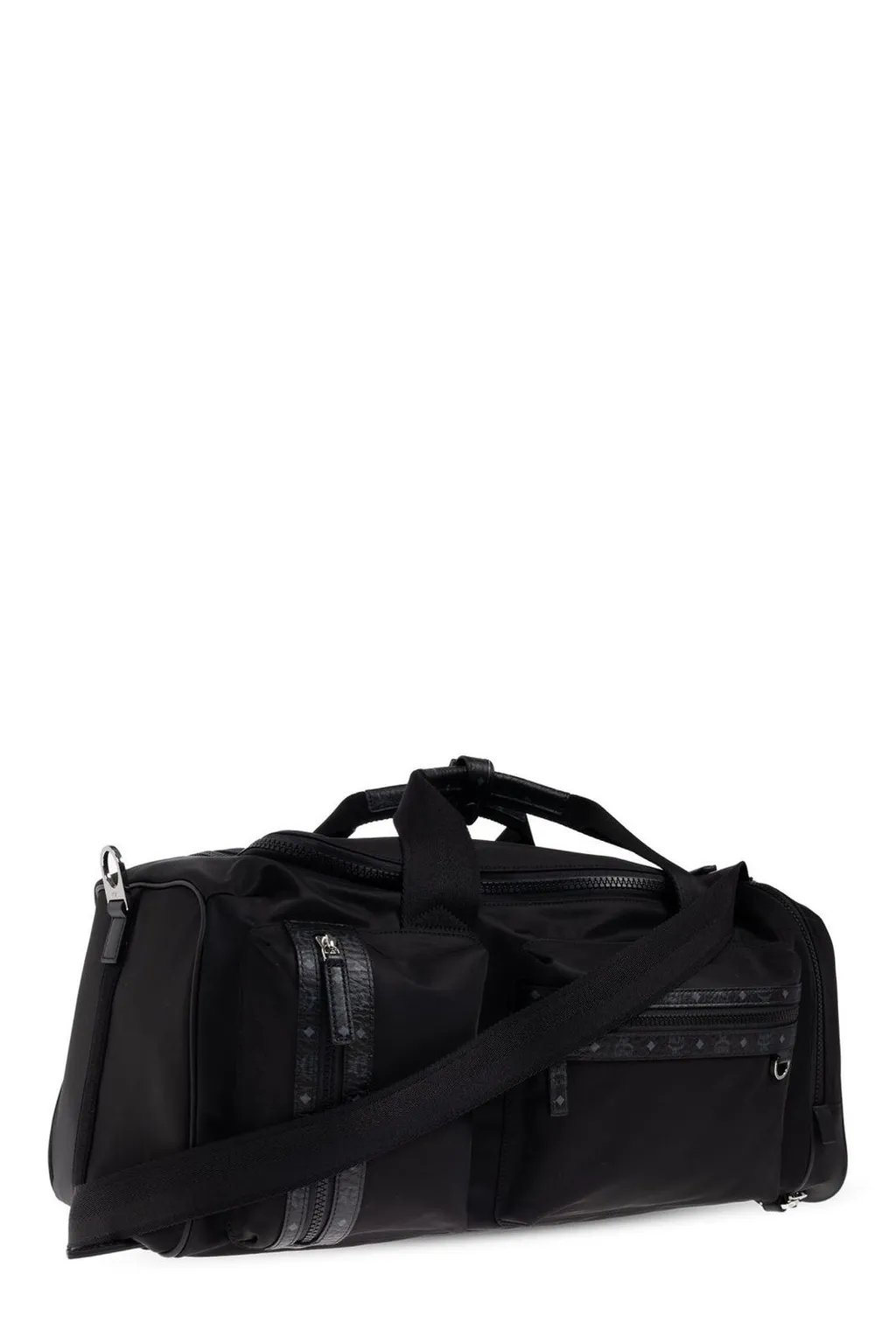 Mcm Logo Patch Hand Luggage Bag