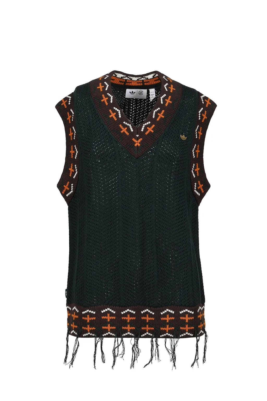Knit Vest / Grn Night