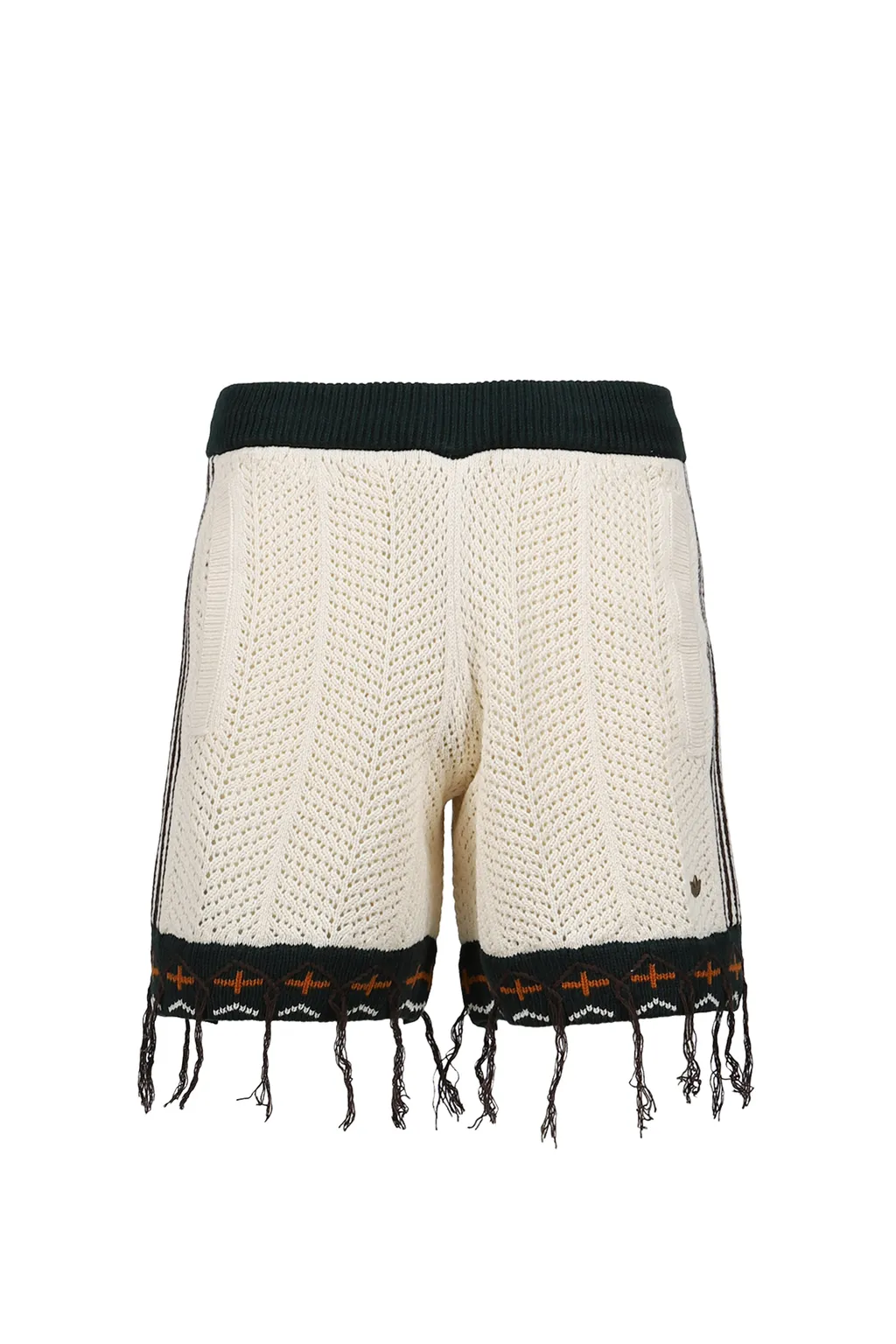 Knit Short / Crm Wht