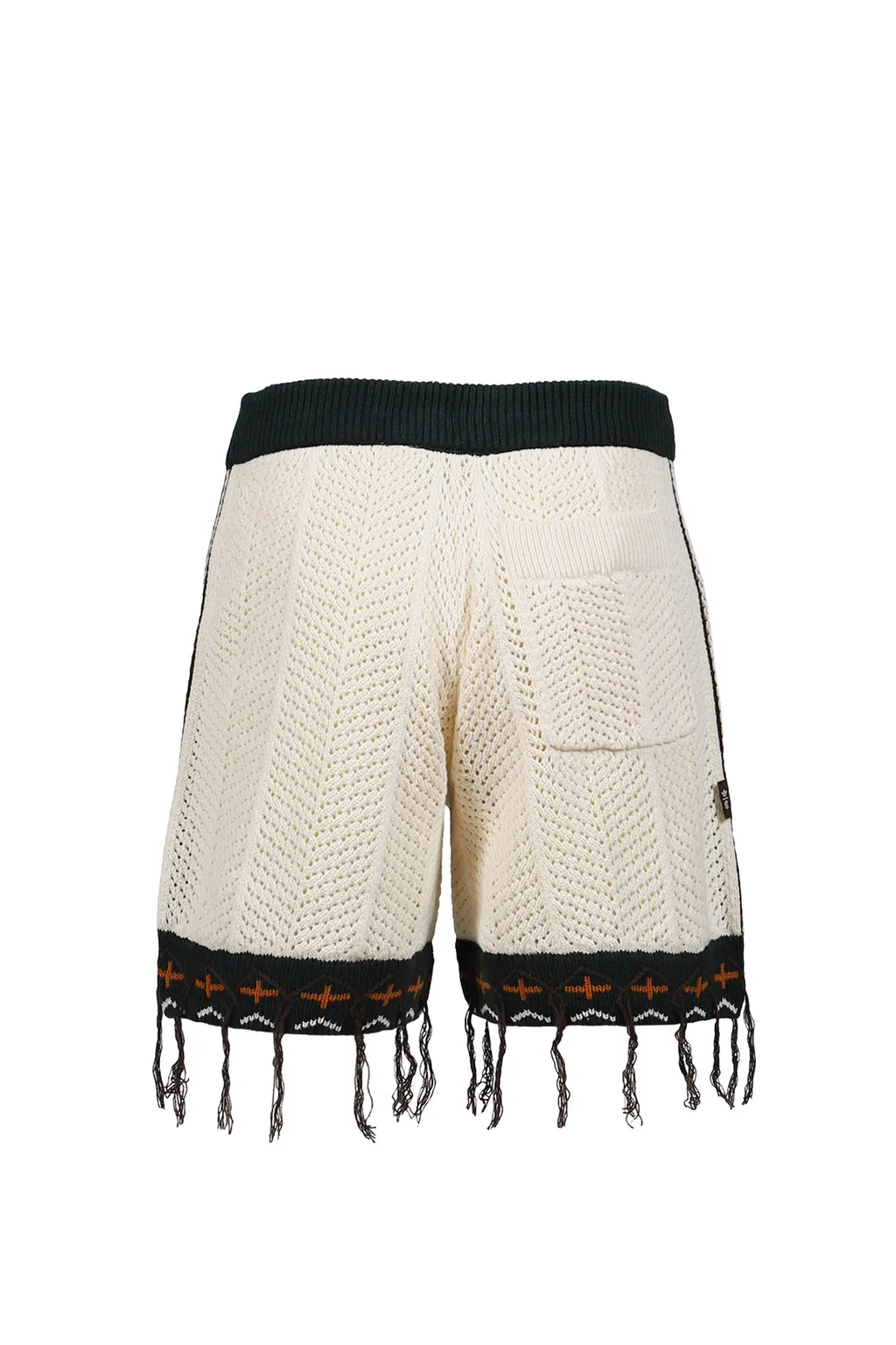Knit Short / Crm Wht