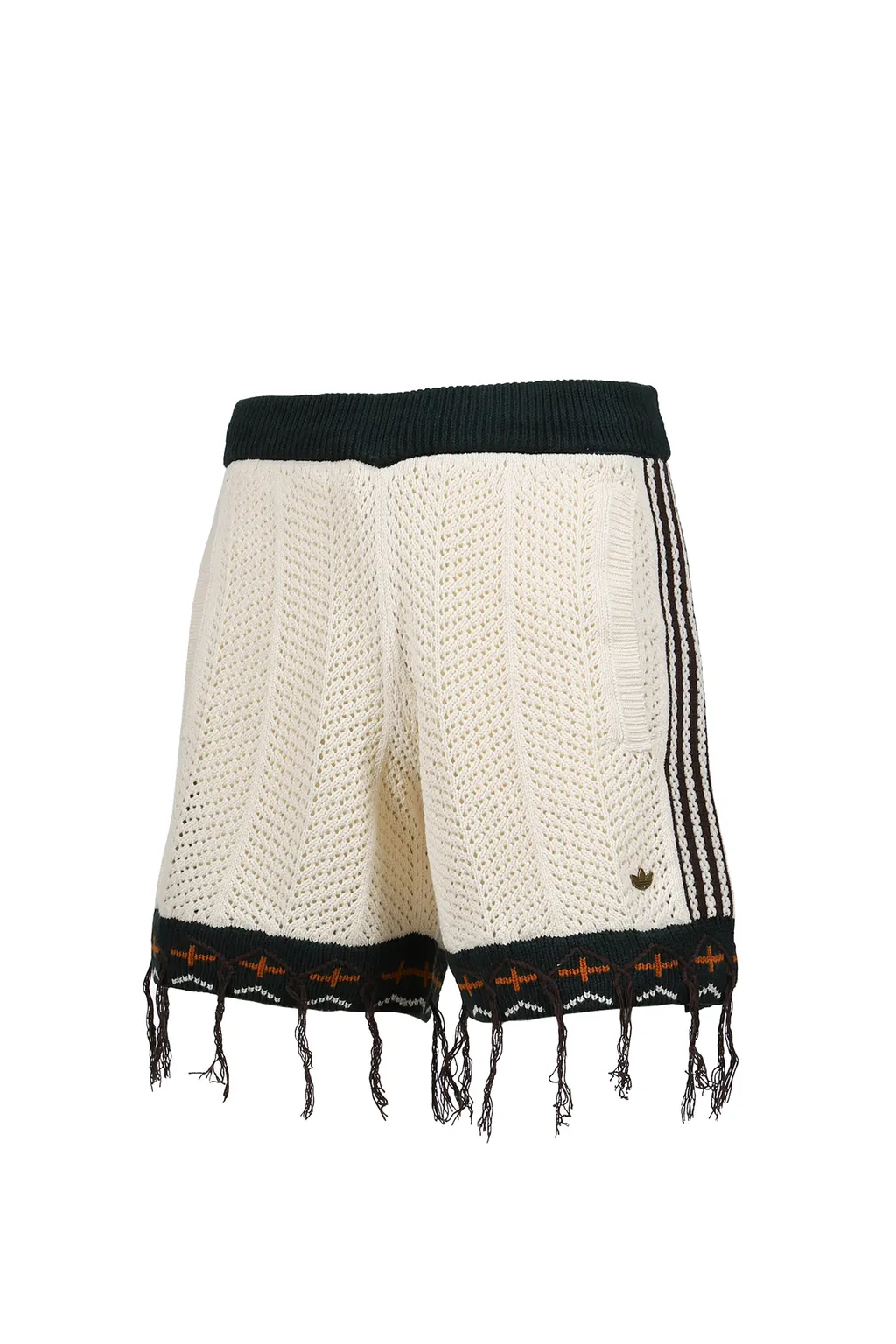 Knit Short / Crm Wht