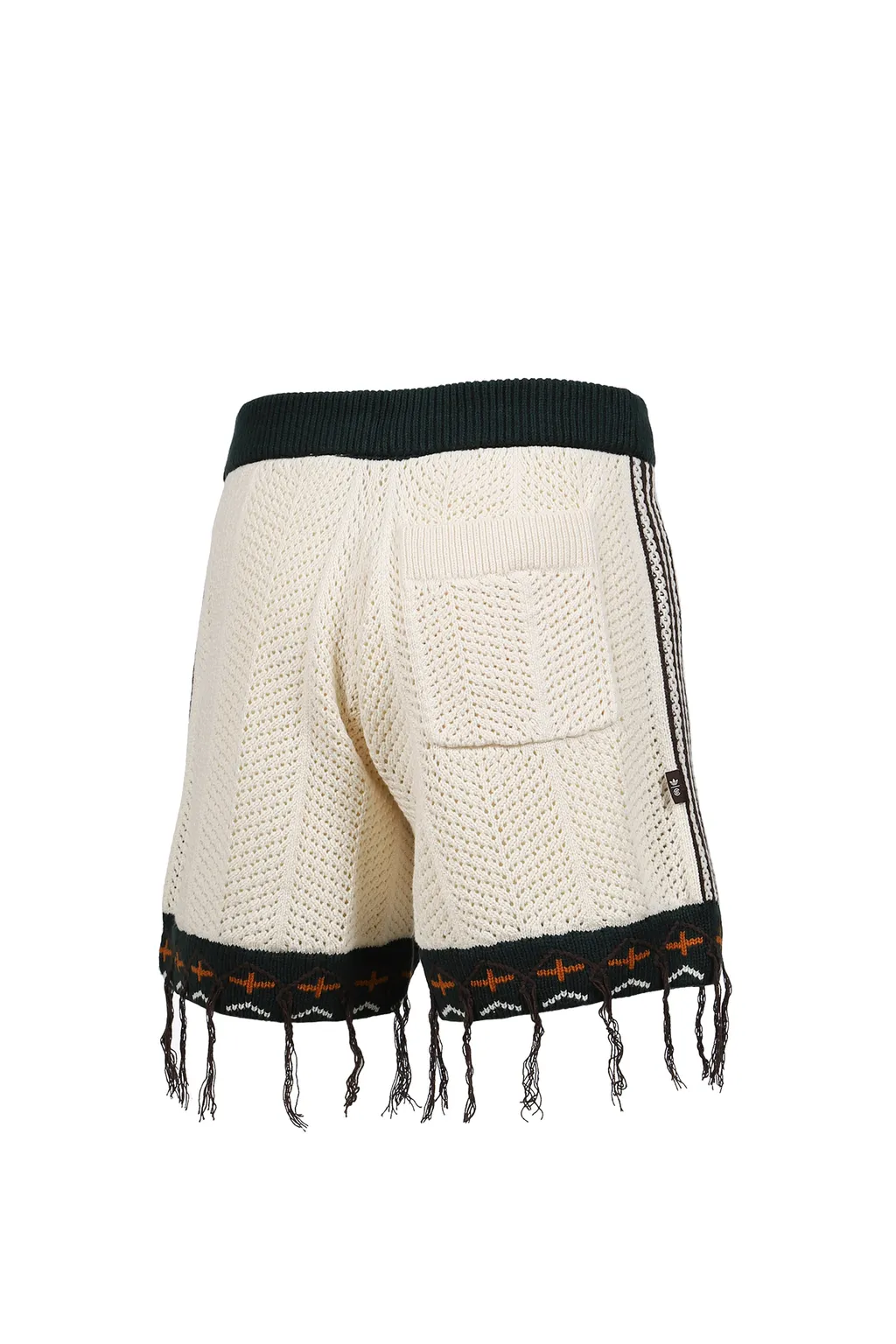 Knit Short / Crm Wht