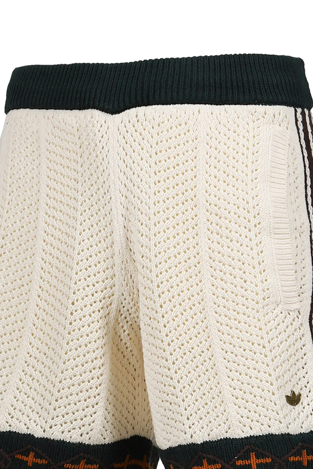 Knit Short / Crm Wht