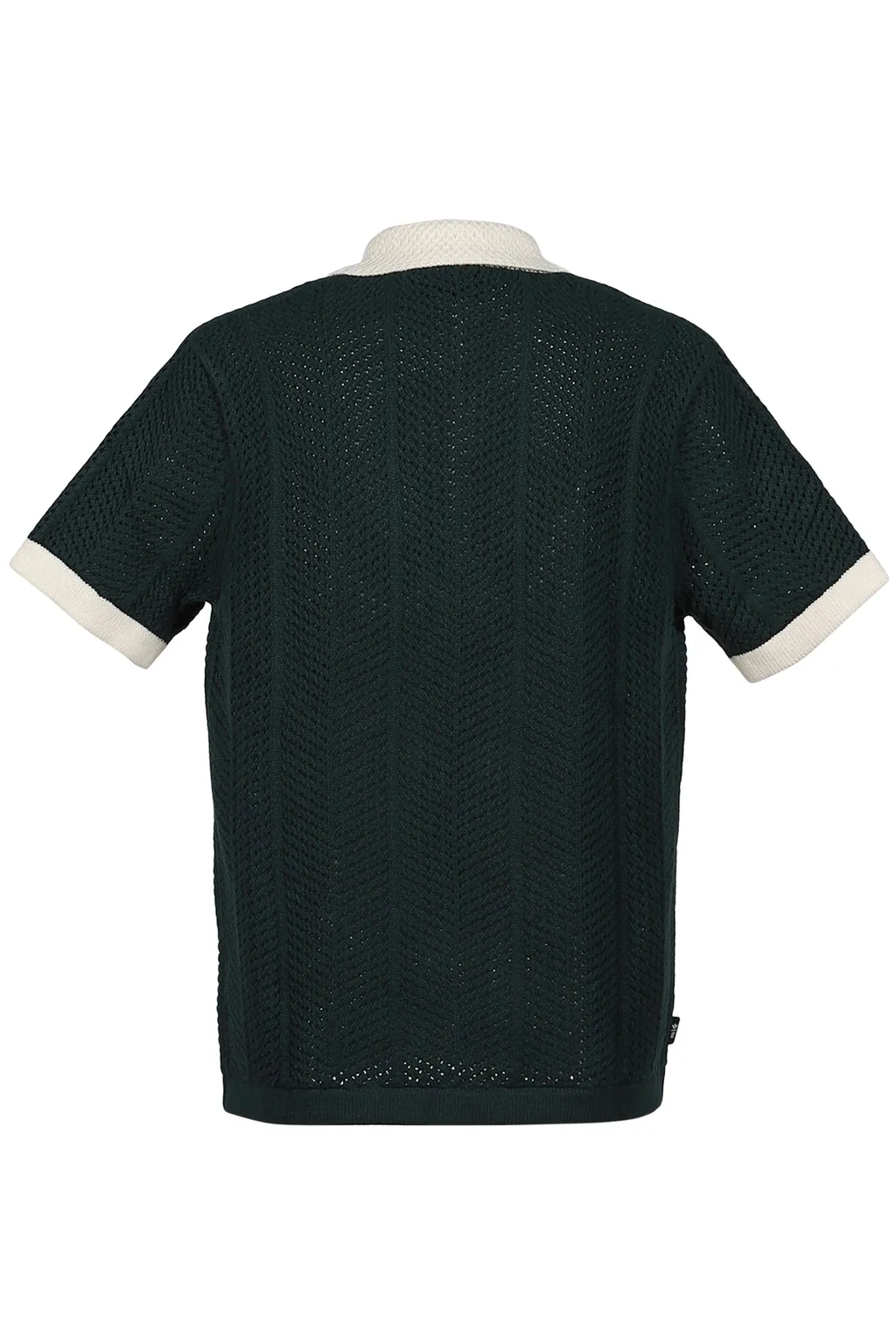 Knit Polo / Grn Night