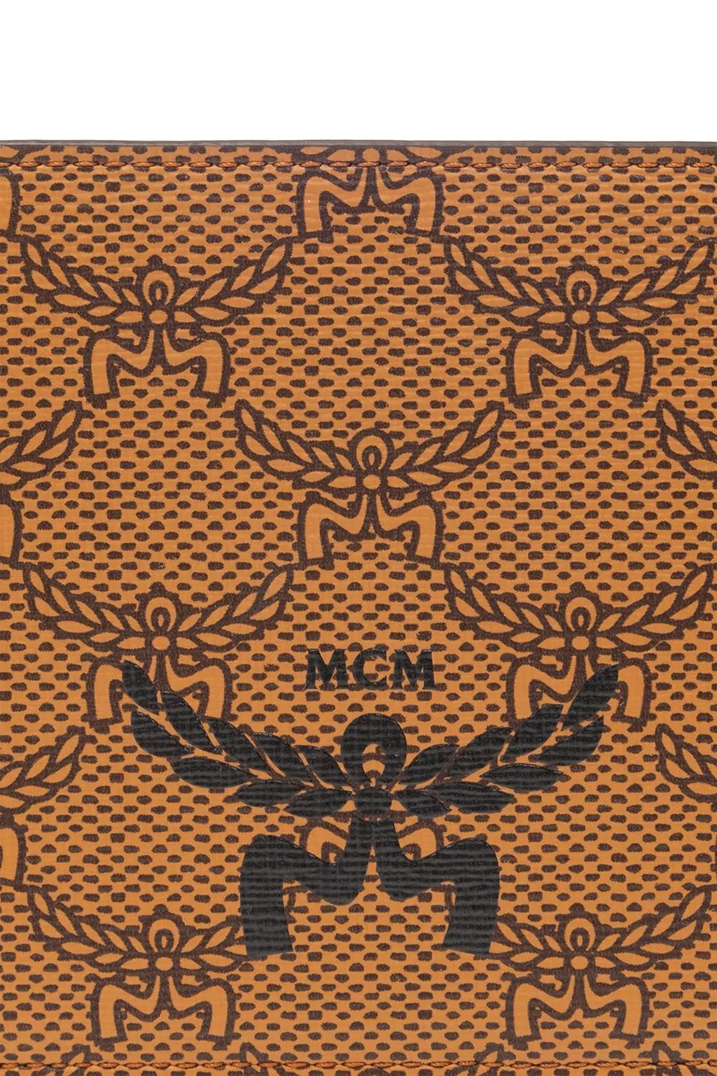 Mcm Logo Printed Bi-Fold Wallet