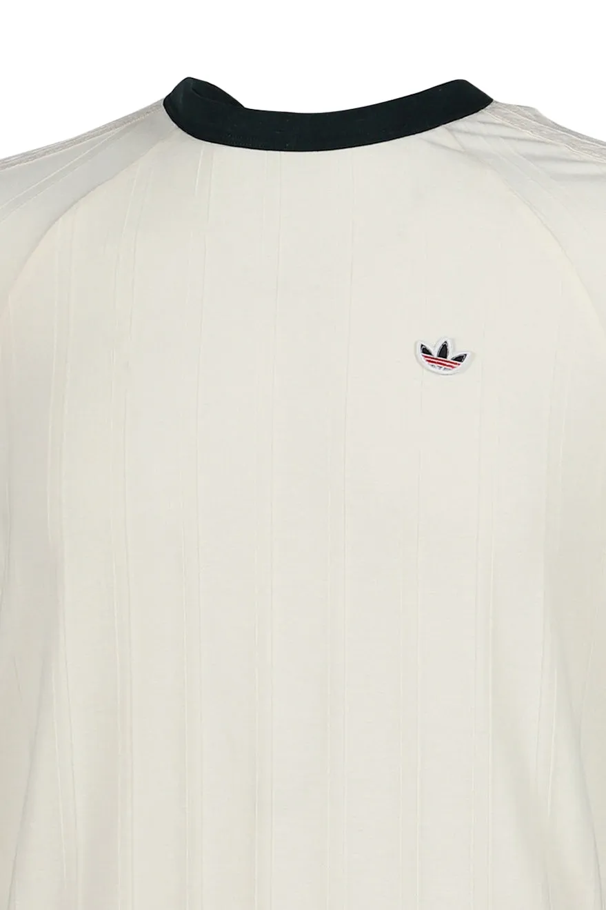 Rib Tee / Crm Wht/Grn Night