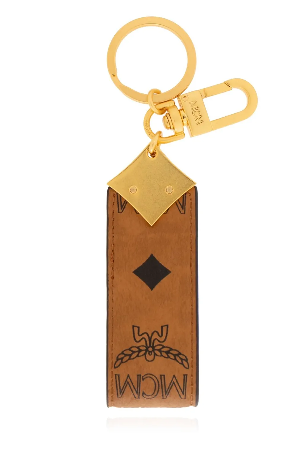 Mcm Logo Printed Keyring