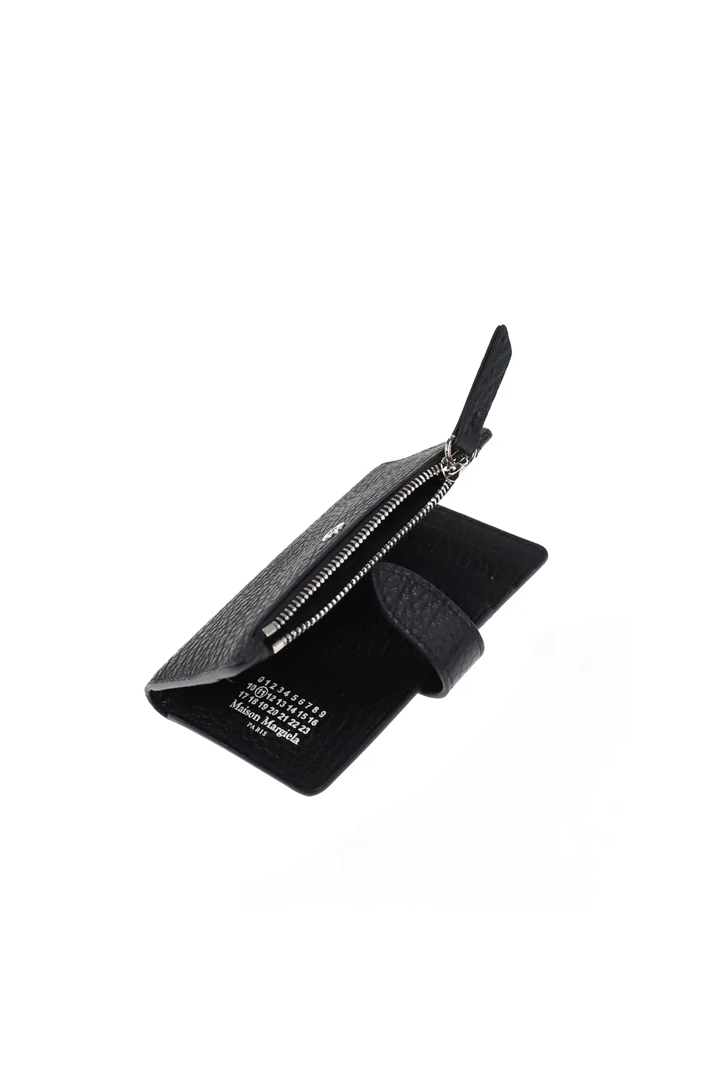 Card Holder Clip 2 With Zip / Blk