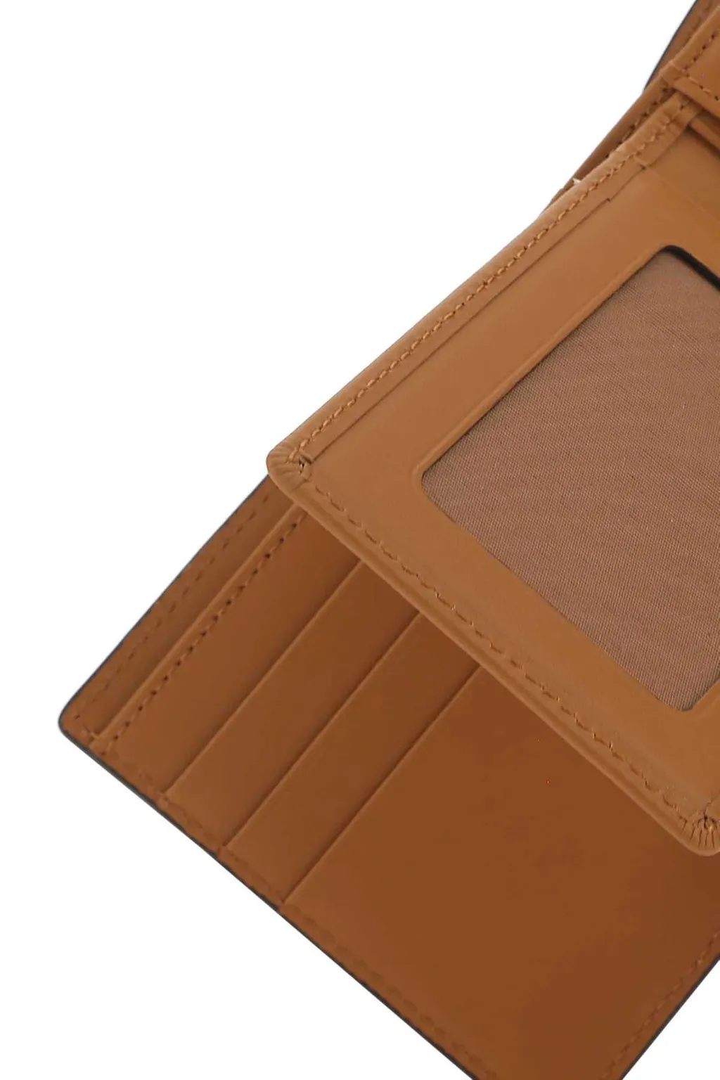 Mcm All-Over Logo Detailed Bi-Fold Wallet