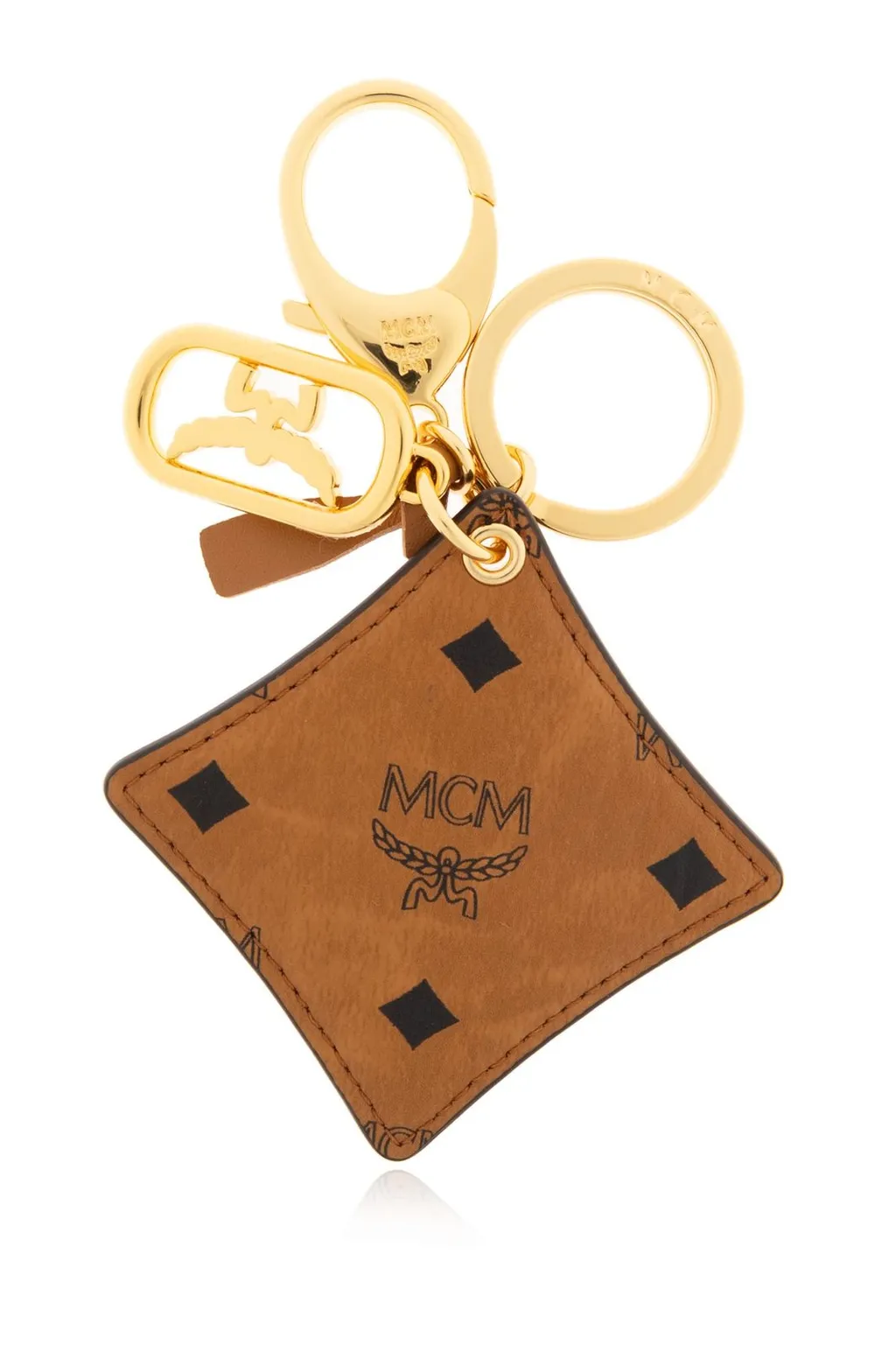 Mcm Aren Bicolor Diamond Key Charm