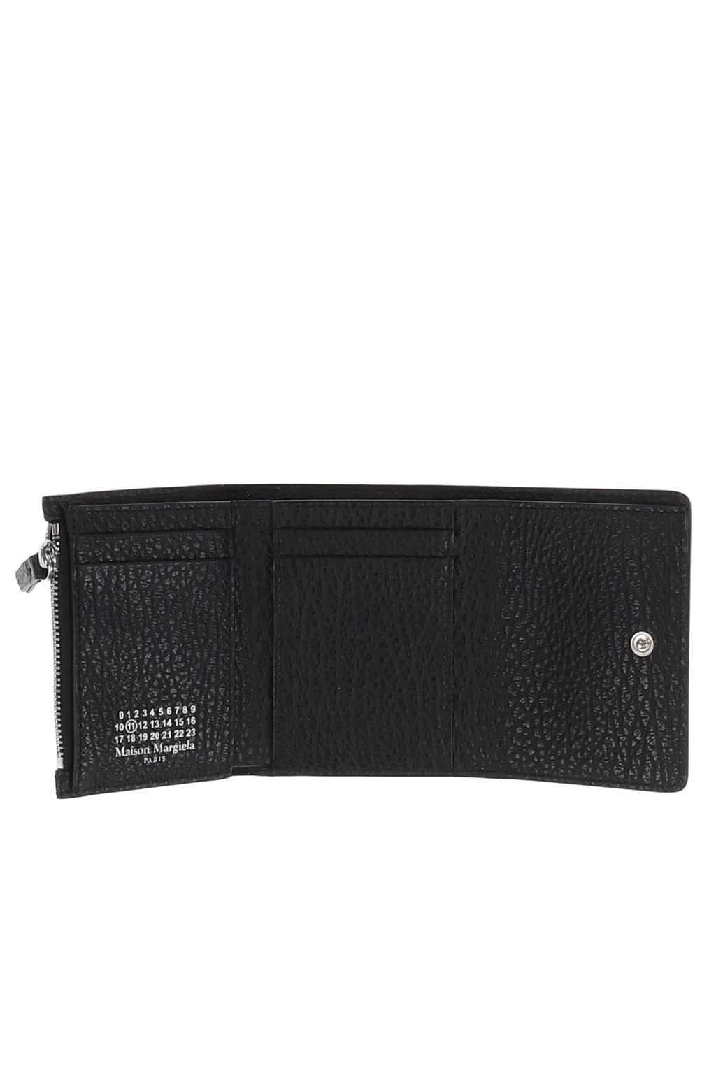 Wallet Clip 3 With Zip / Black