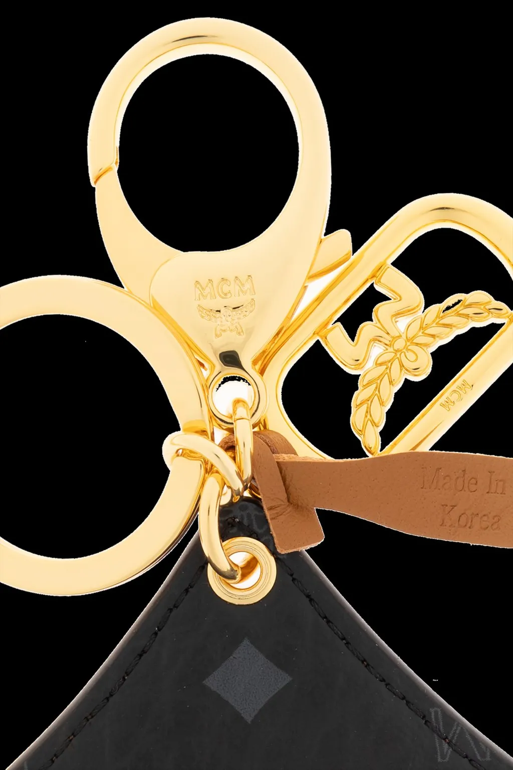Mcm Aren Bicolor Diamond Key Charm