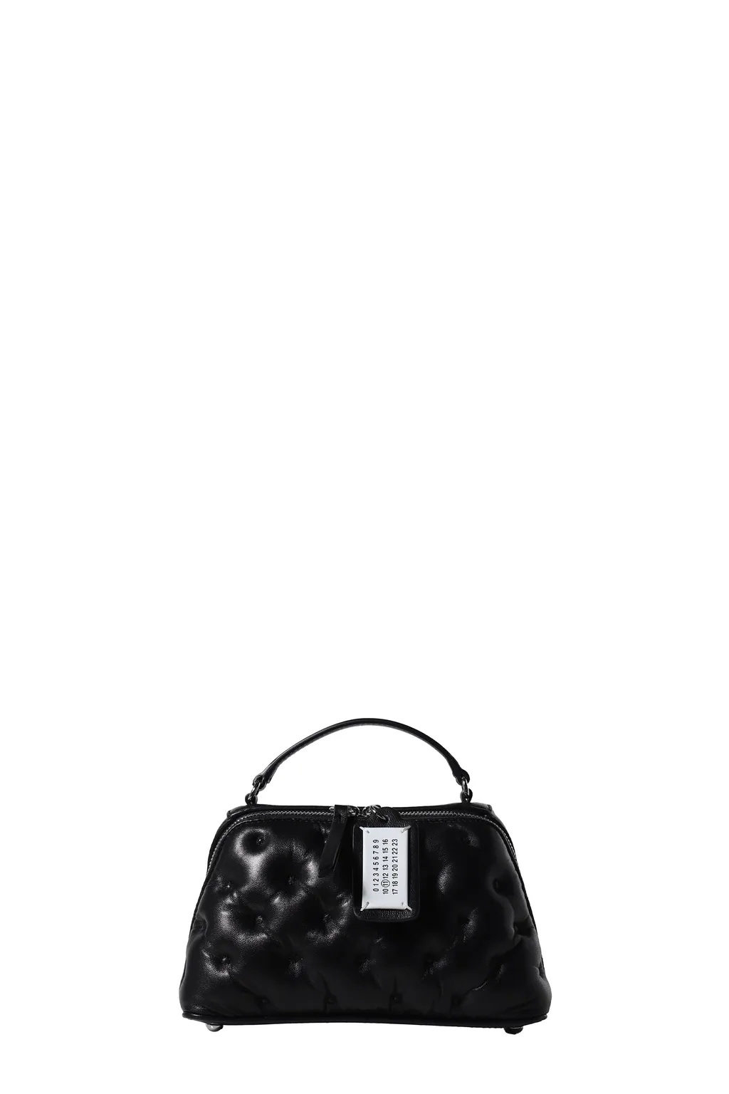 Glam Slam Embroidery Trapezoid Bag / Blk