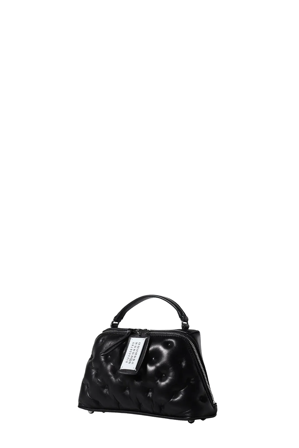 Glam Slam Embroidery Trapezoid Bag / Blk