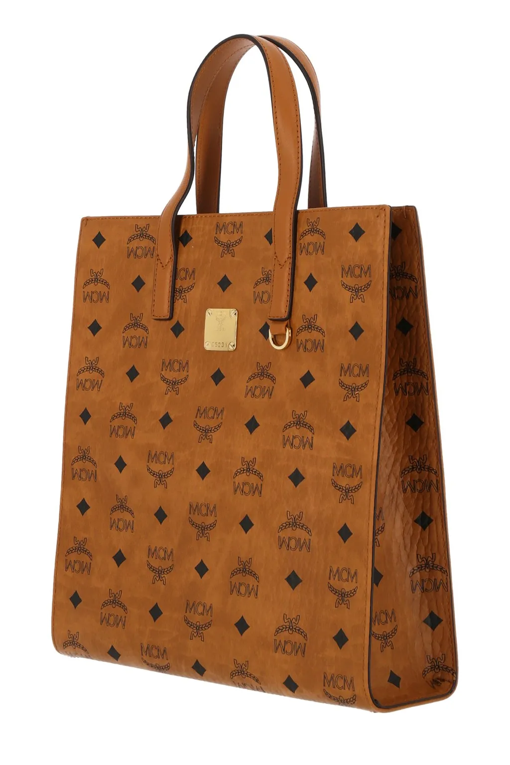 Mcm Aren Monogram Print Medium Tote Bag