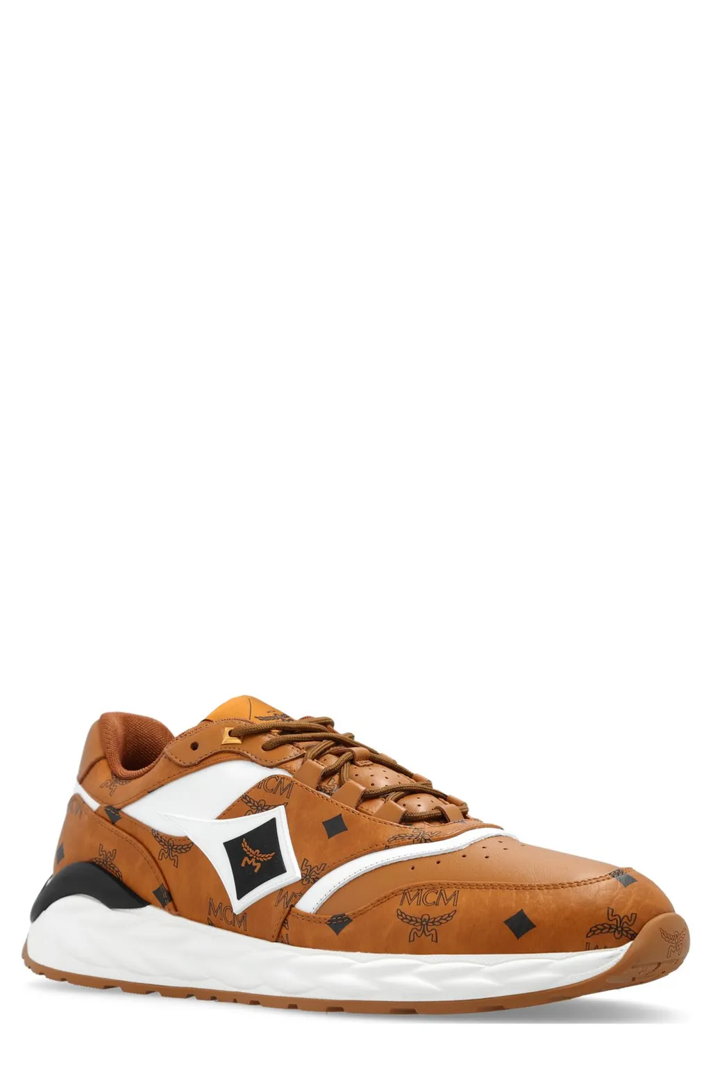 Mcm Skywander Lace-Up Sneakers