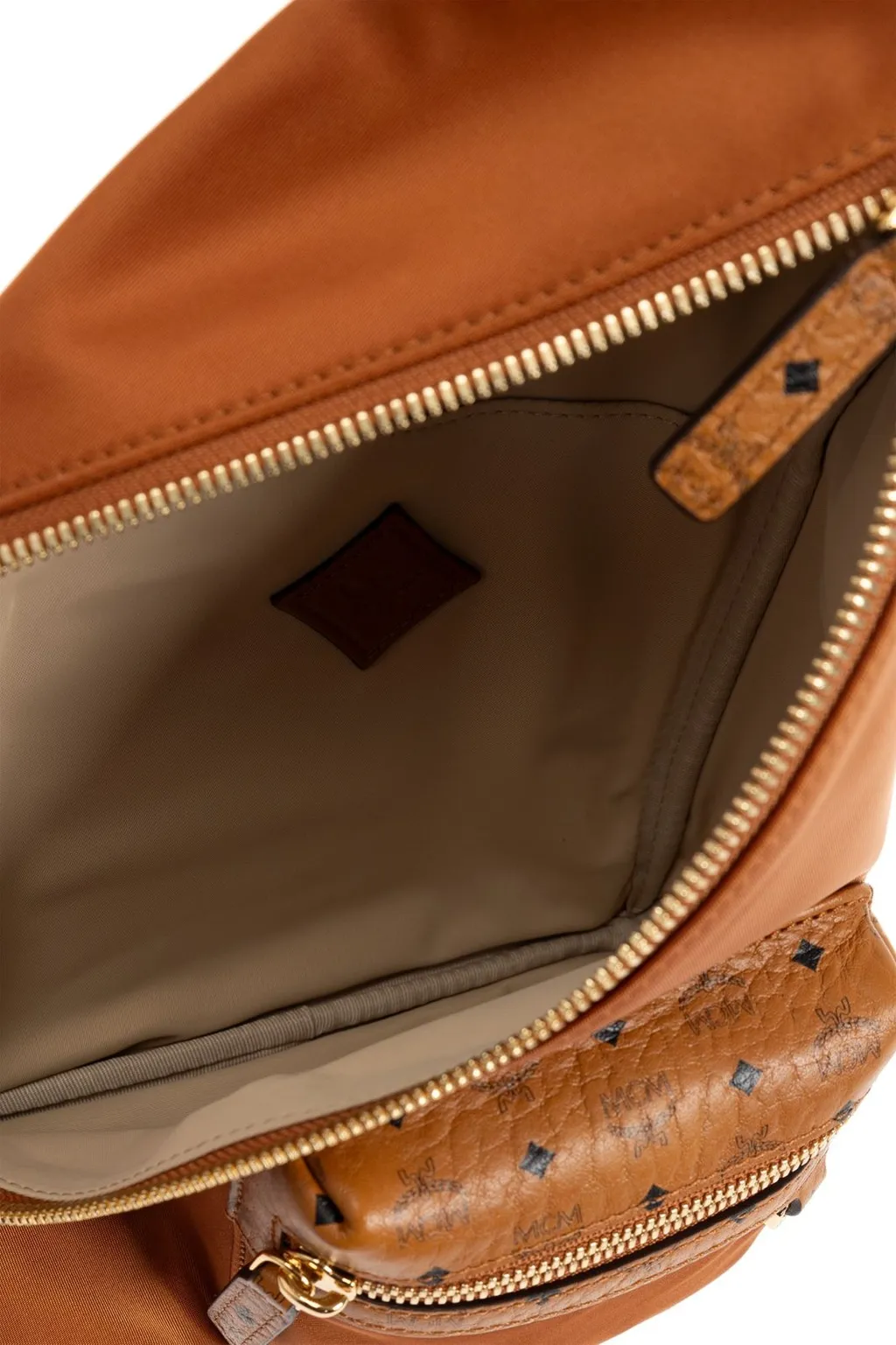 Mcm One Shoulder Backpack