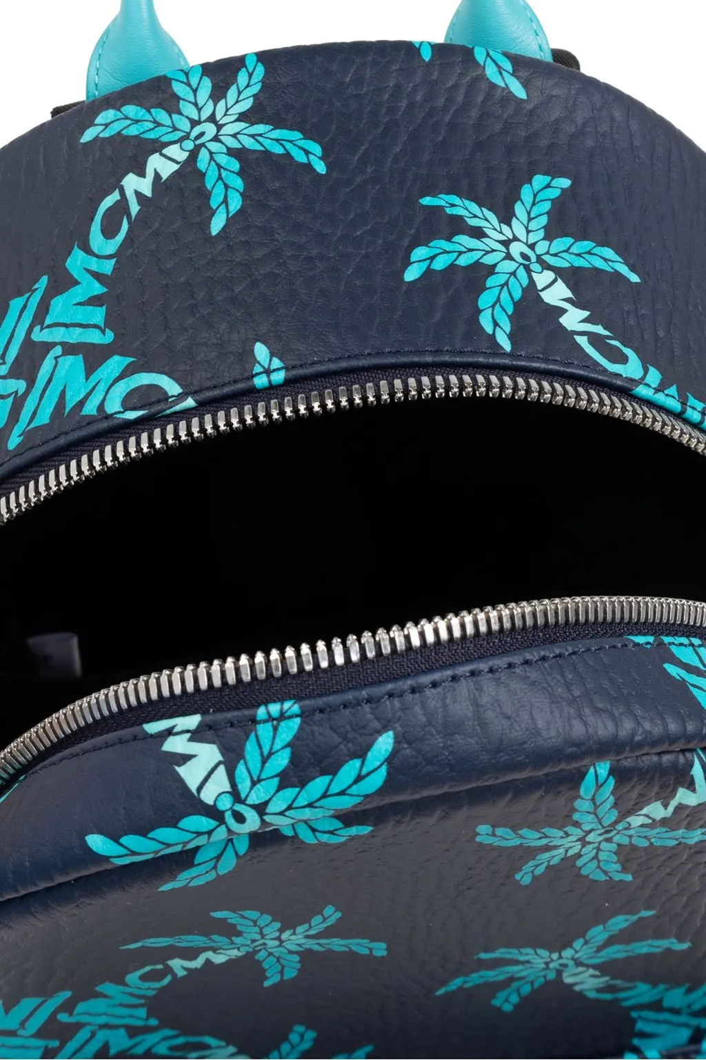 Mcm Monogram Printed Backpack