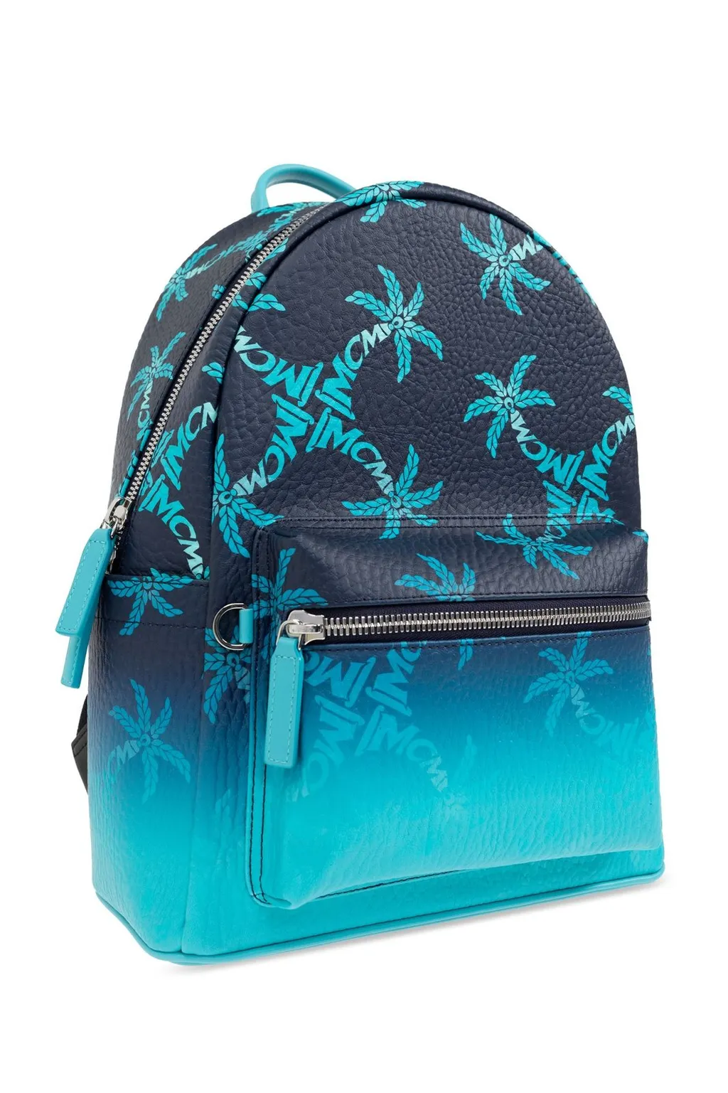 Mcm Monogram Printed Backpack