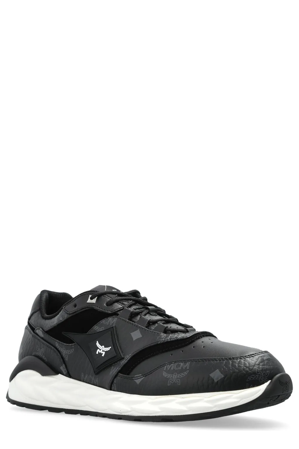 Mcm Skywander Lace-Up Sneakers