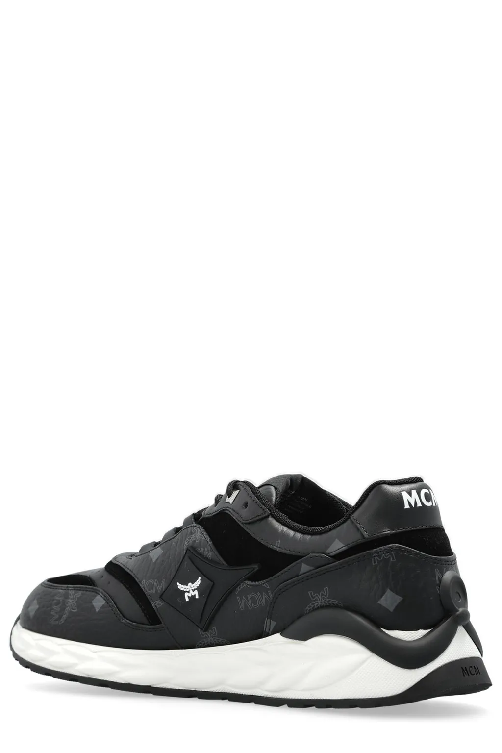 Mcm Skywander Lace-Up Sneakers