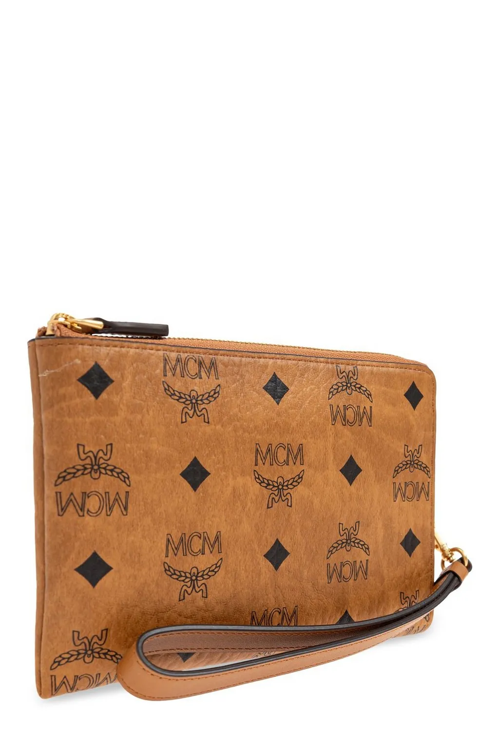 Mcm Ottomar Travel Pouch Bag