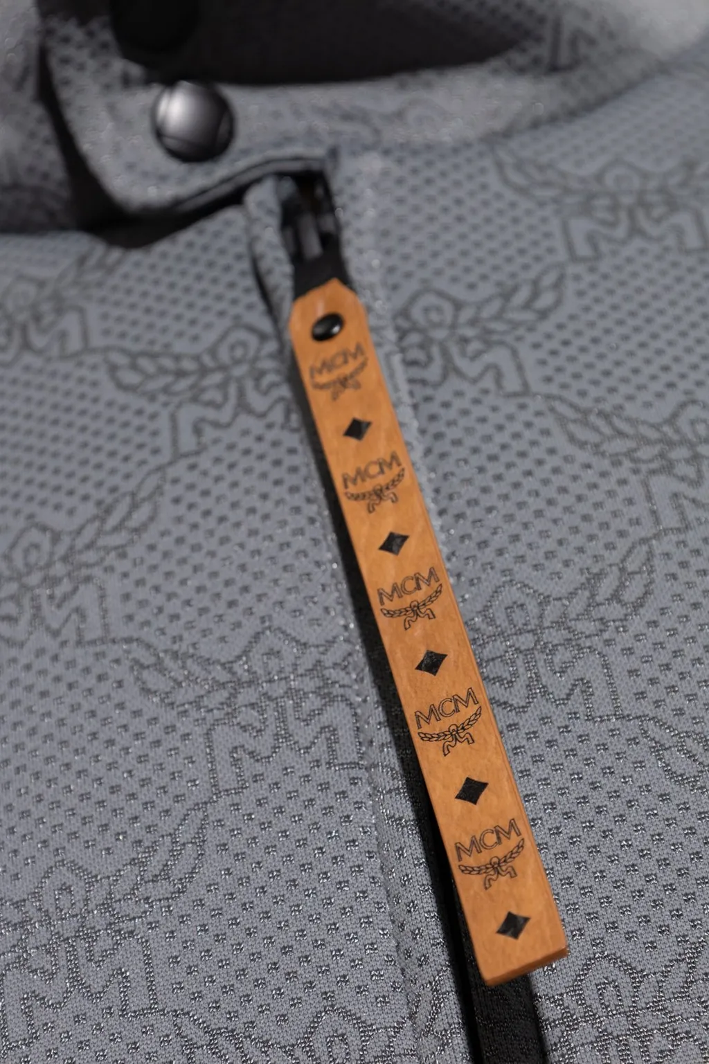 Mcm Monogram Jacquard Zipped Jacket